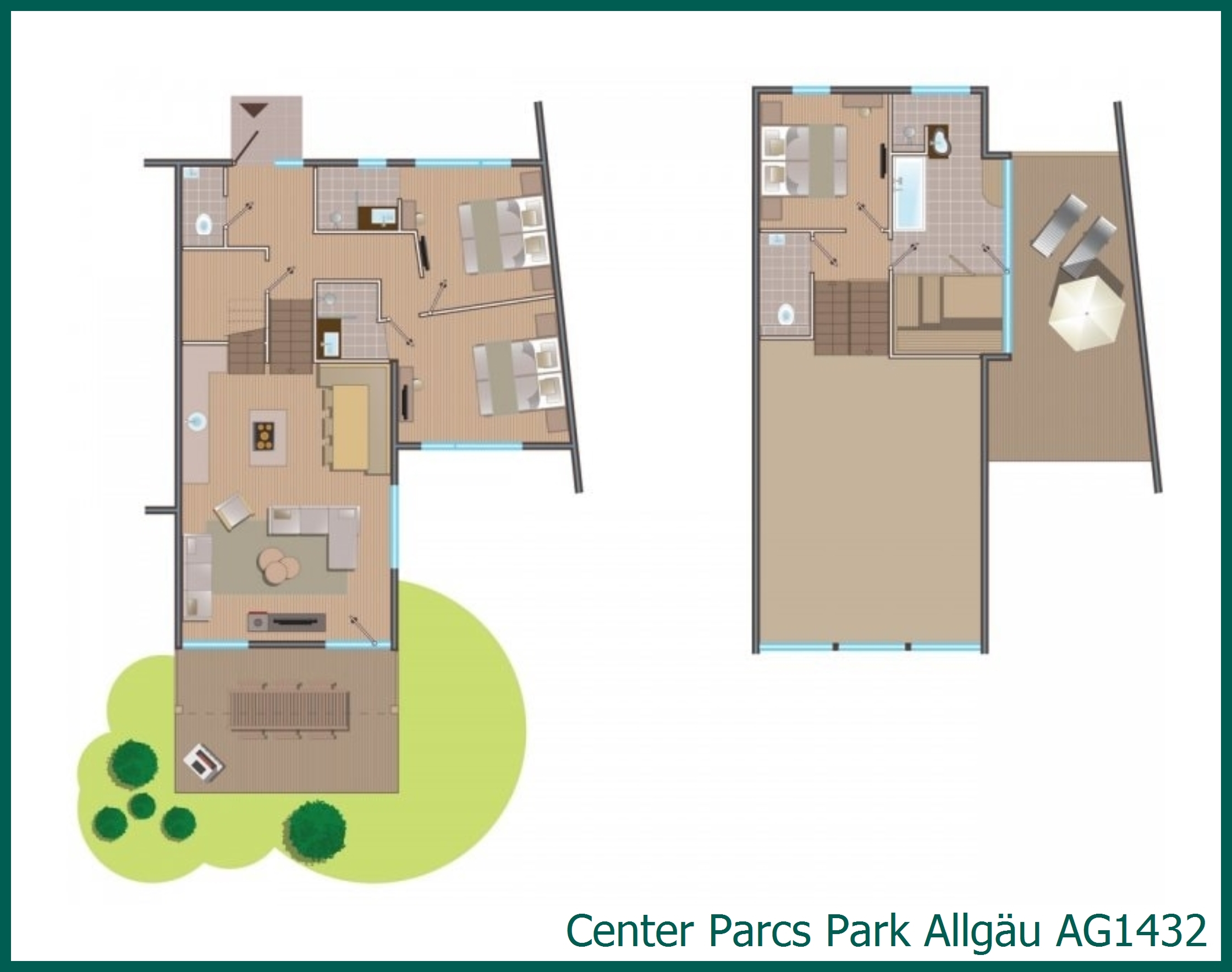 Exclusive cottage AG1432 in Park Allgäu