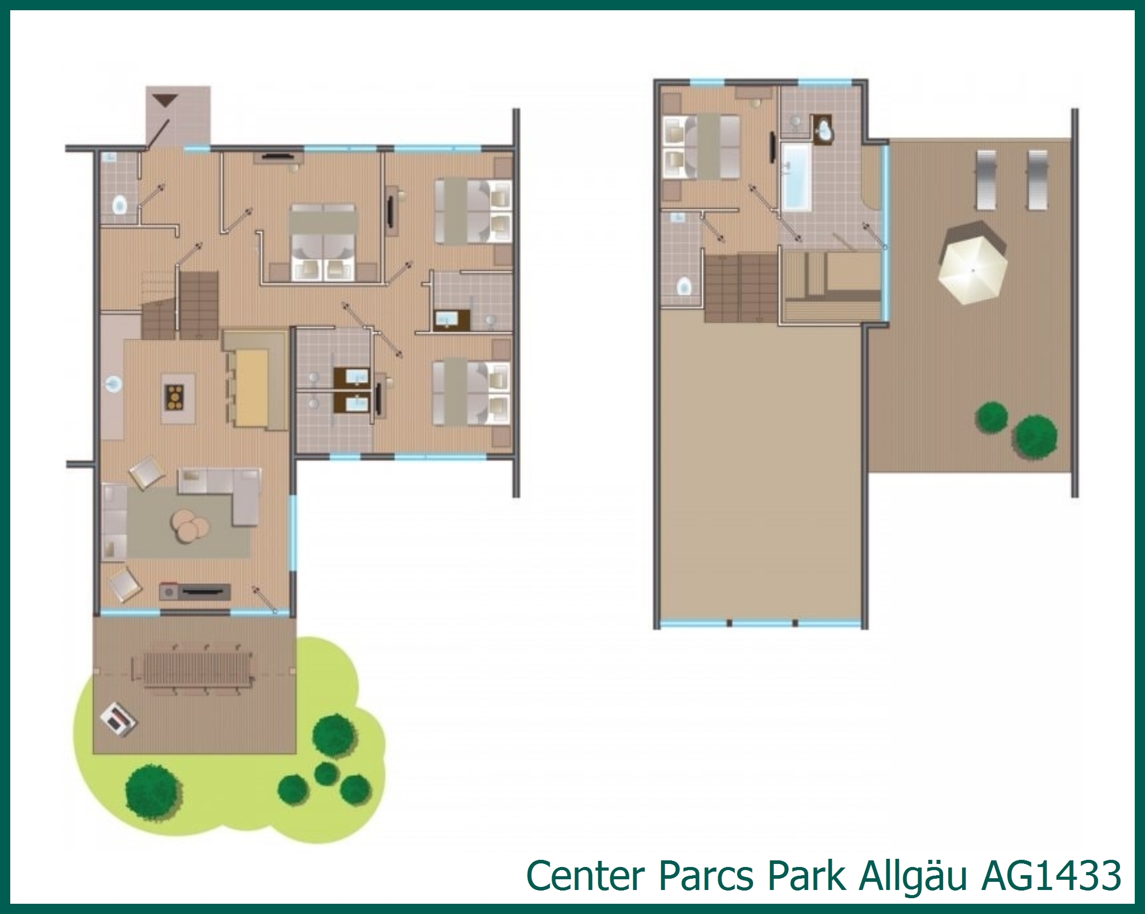 Exclusive cottage AG1433 in Park Allgäu