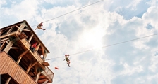 Duo Zip Wire in Center Parcs Park Allgäu