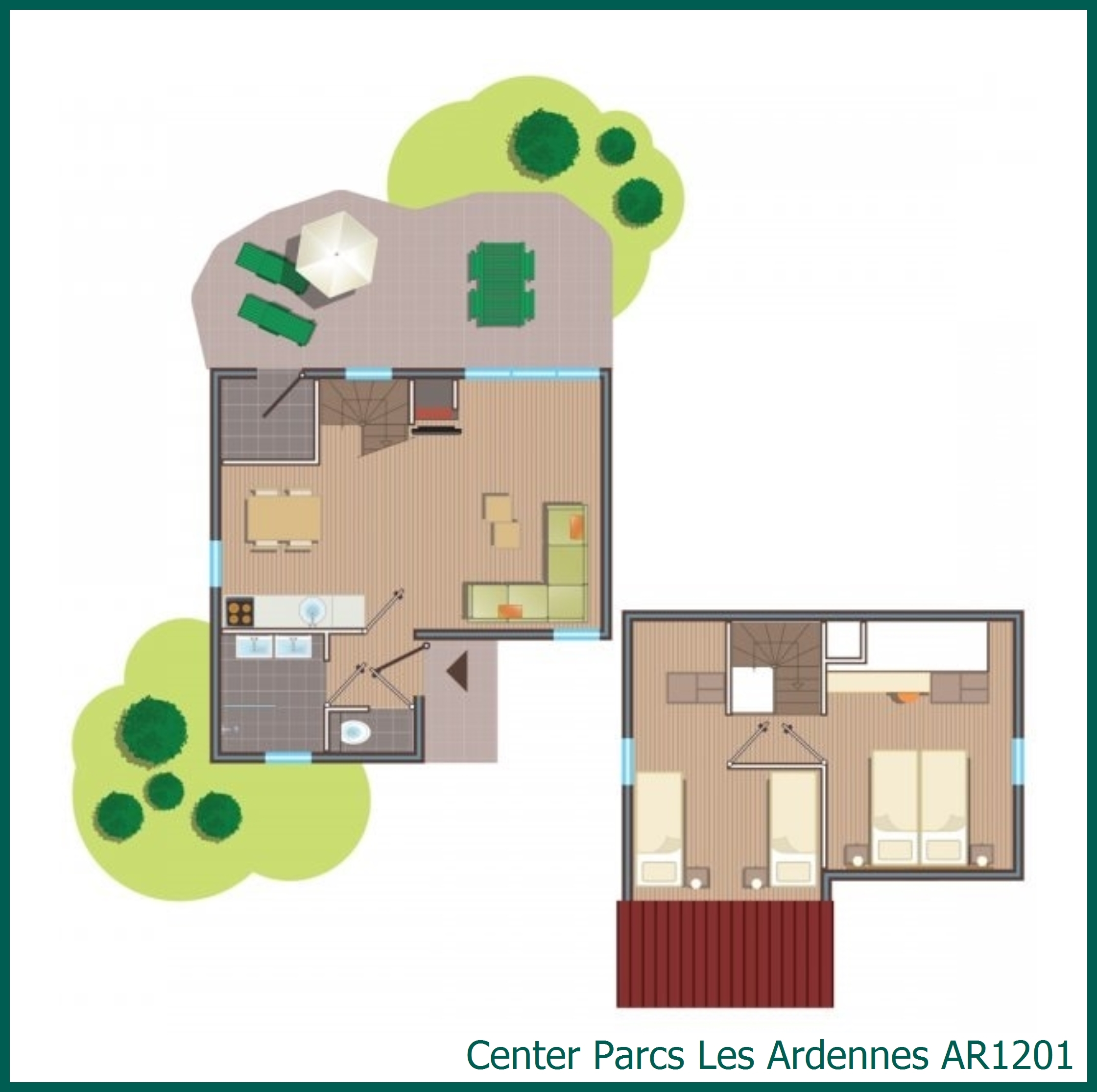 Comfort cottage AR1201 in Les Ardennes