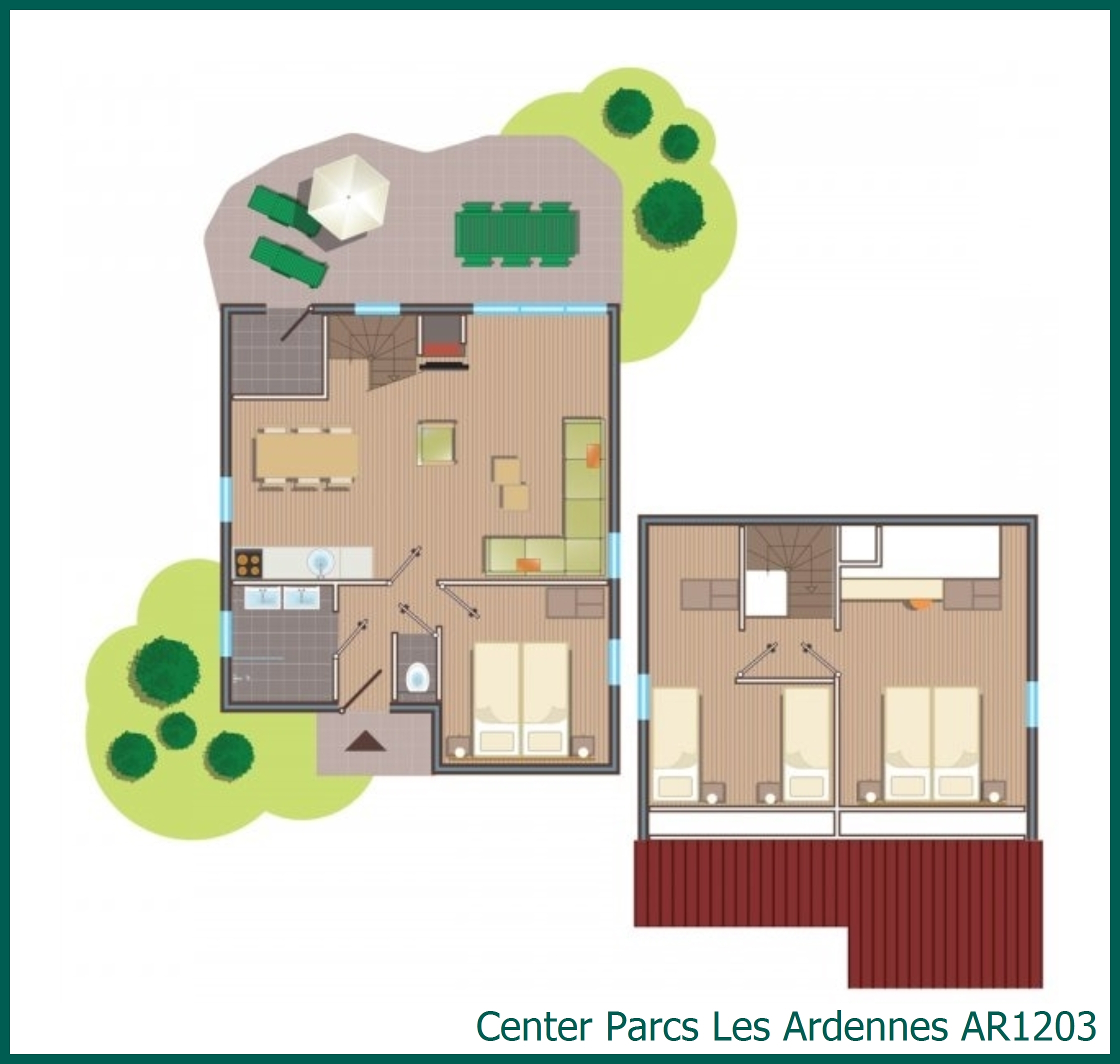 Comfort cottage AR1203 in Les Ardennes
