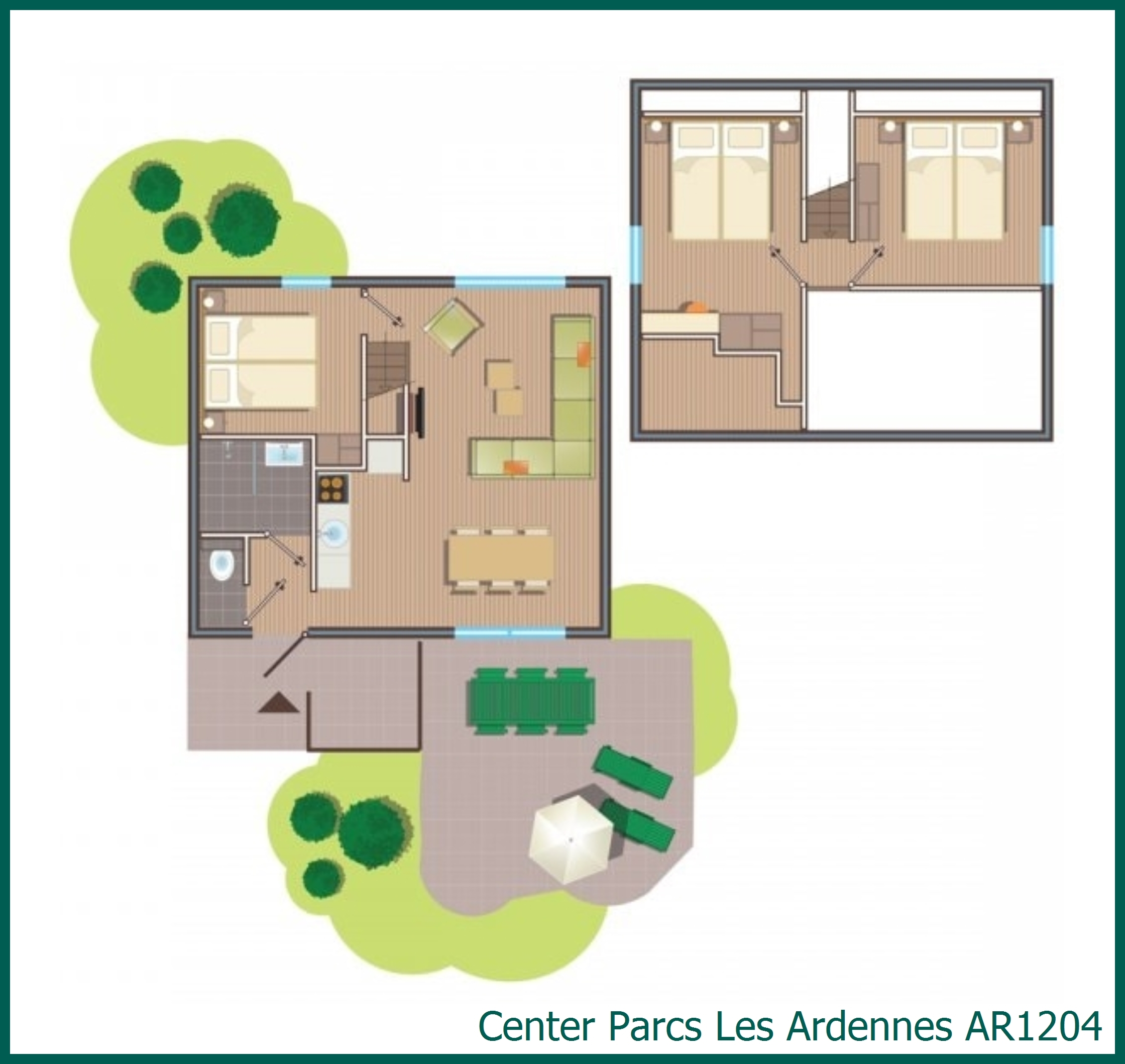 Comfort cottage AR1204 in Les Ardennes