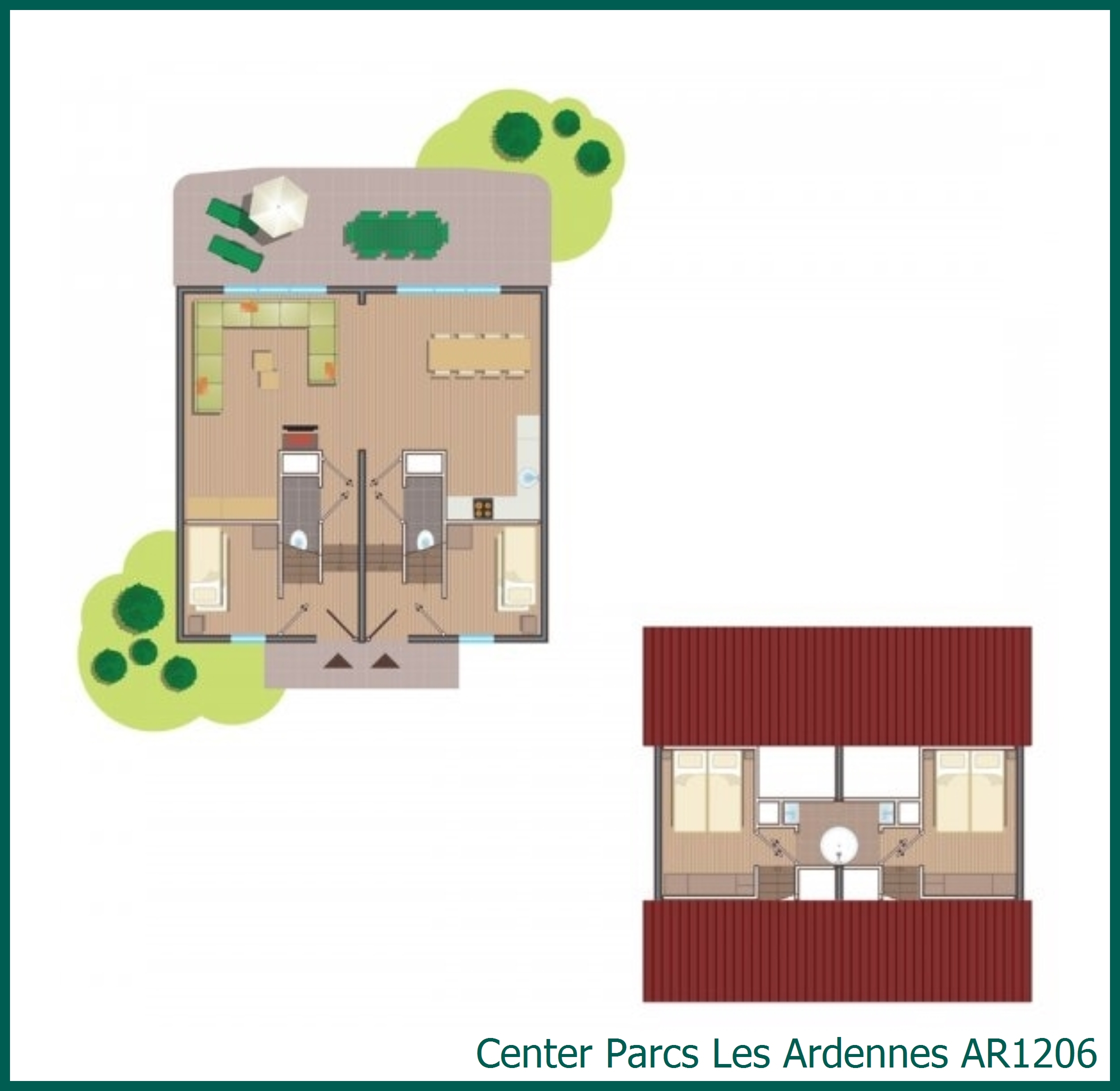 Comfort cottage AR1206 in Les Ardennes