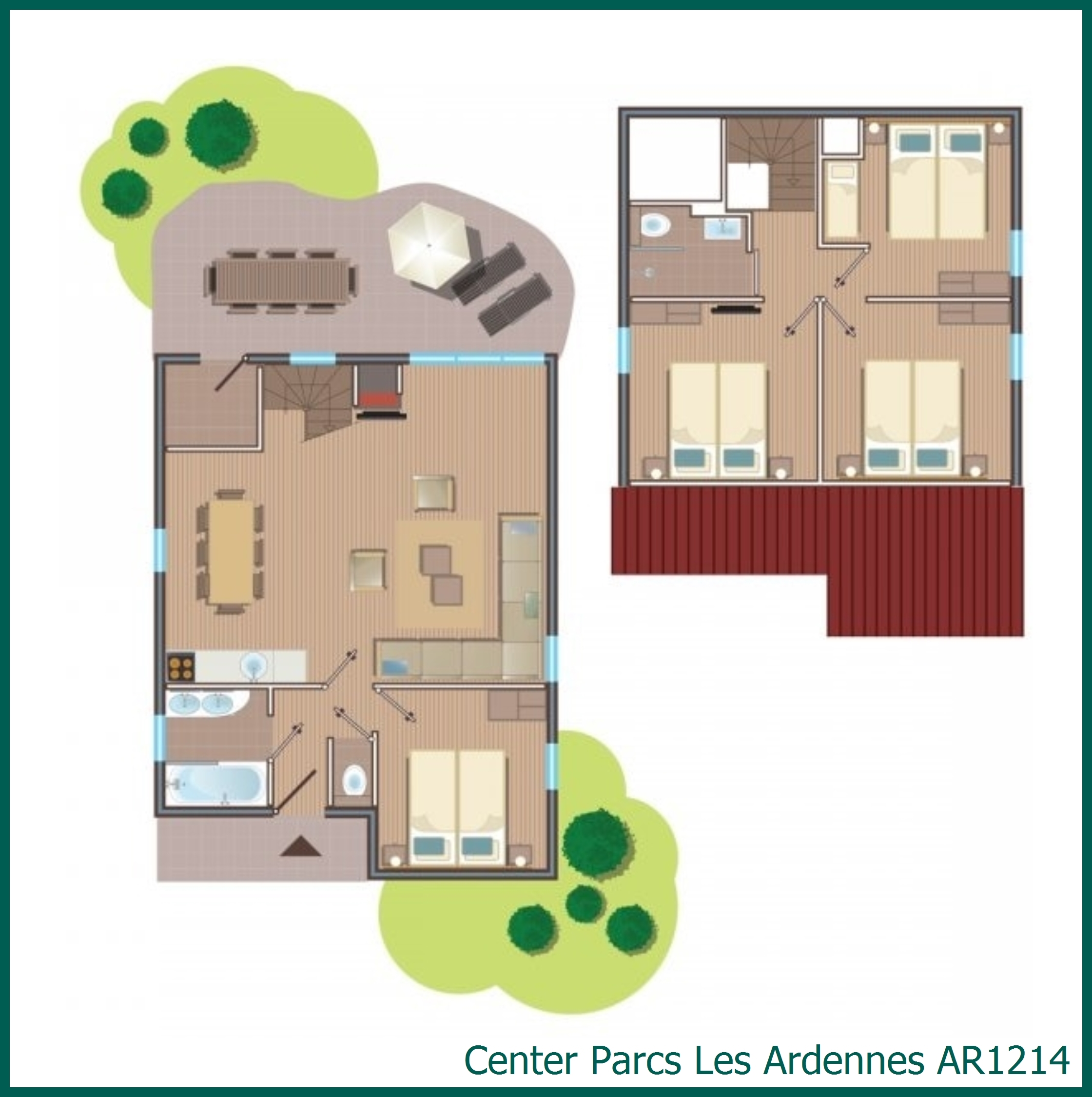 Premium cottage AR1214 in Les Ardennes