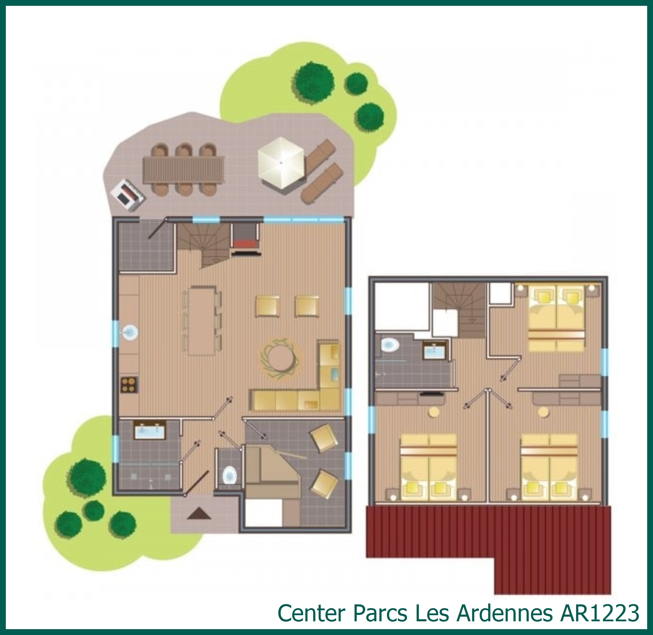 VIP cottage AR1223 in Les Ardennes