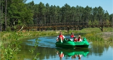 Waterfiets in Center Parcs Le Bois aux Daims