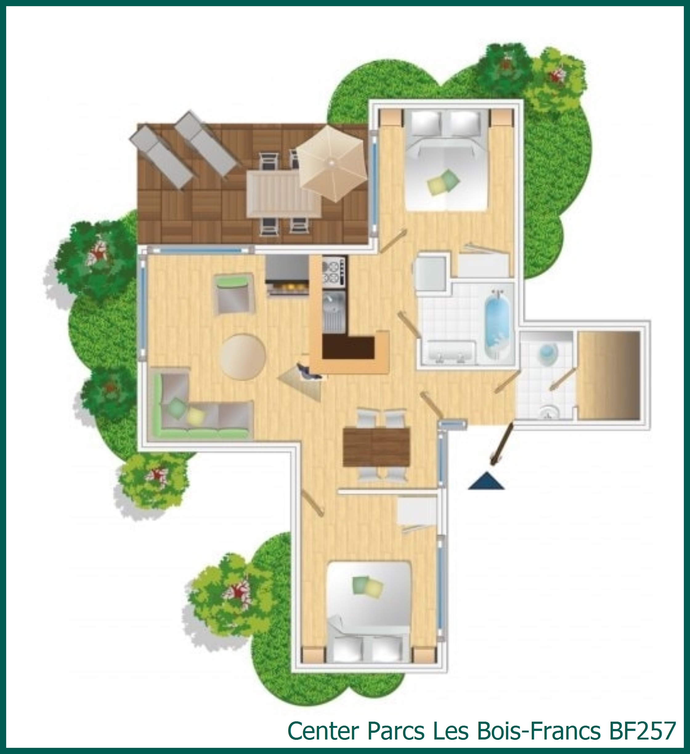 Premium cottage BF257 in Les Bois-Francs