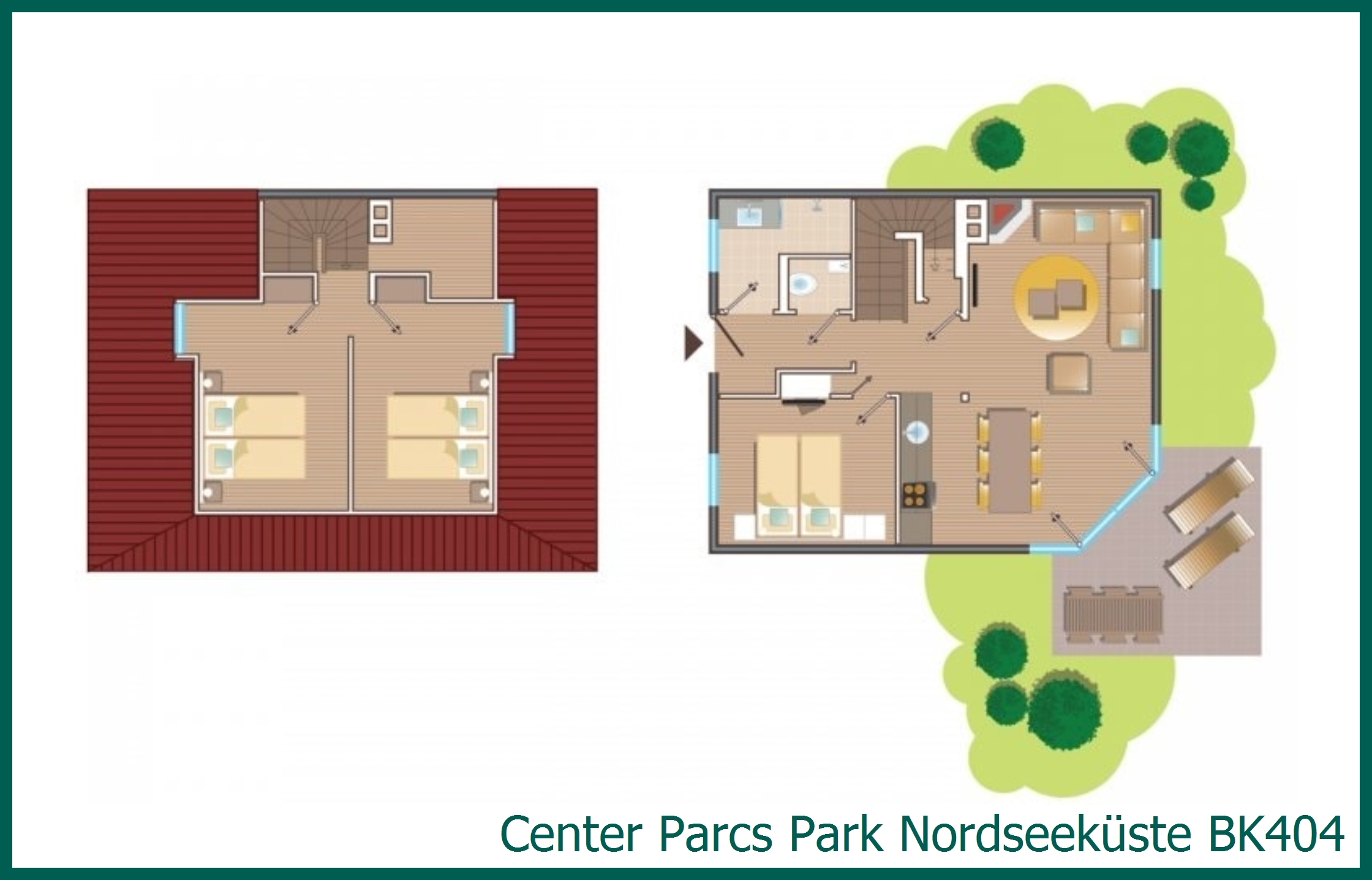 Premium cottage BK404 in Park Nordseeküste
