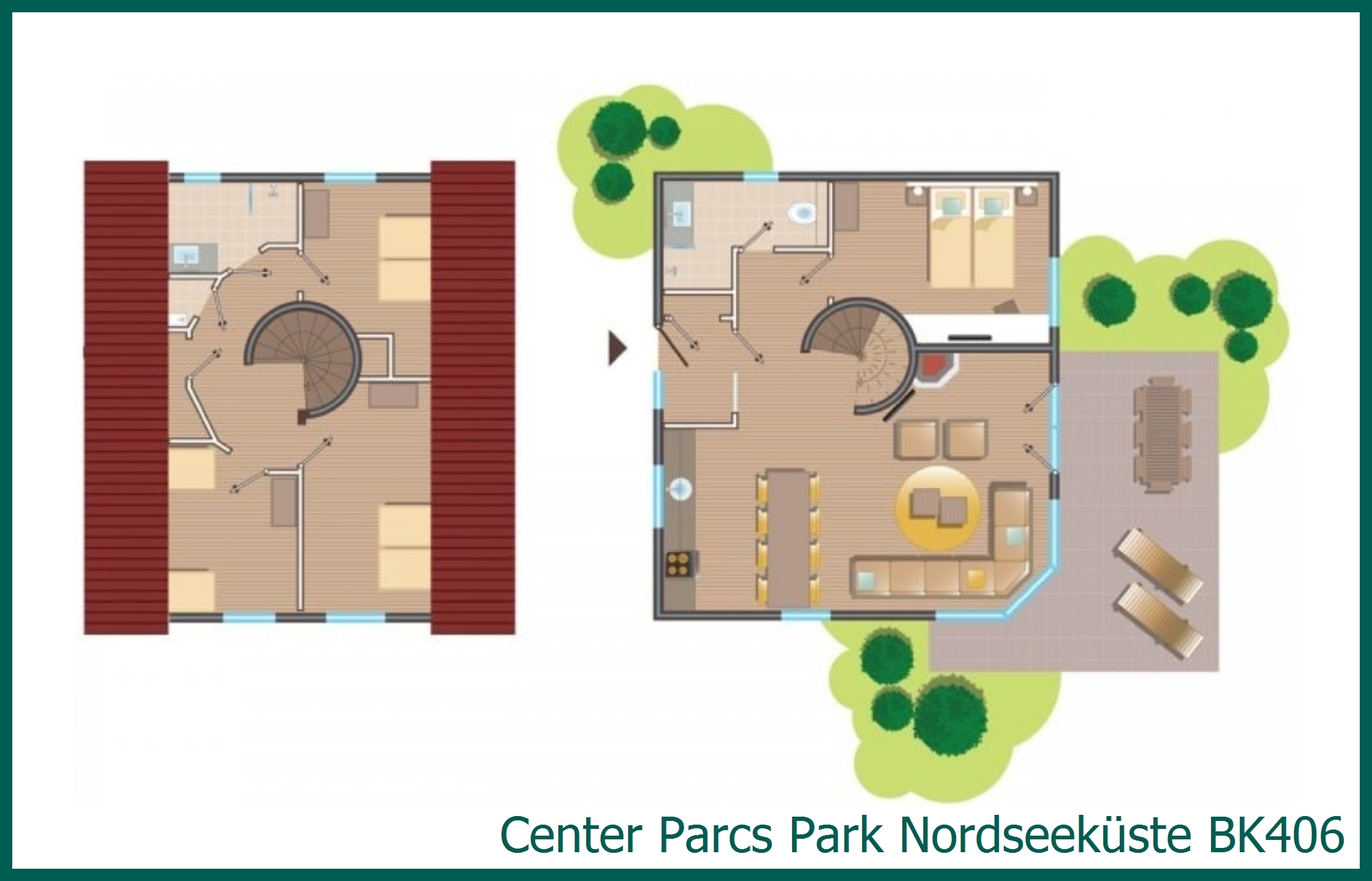 Premium cottage BK406 in Park Nordseeküste