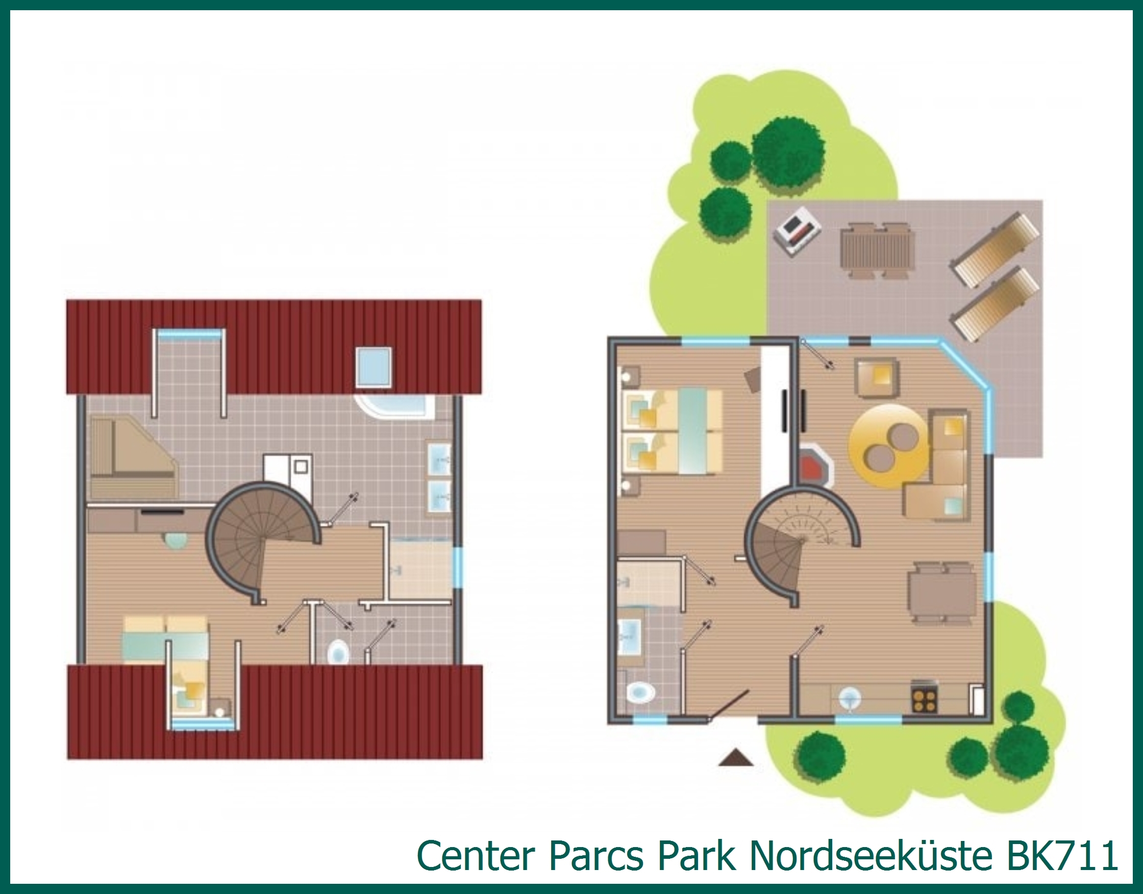 VIP cottage BK711 in Park Nordseeküste
