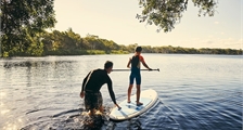 Stand Up Paddling in Center Parcs Bispinger Heide