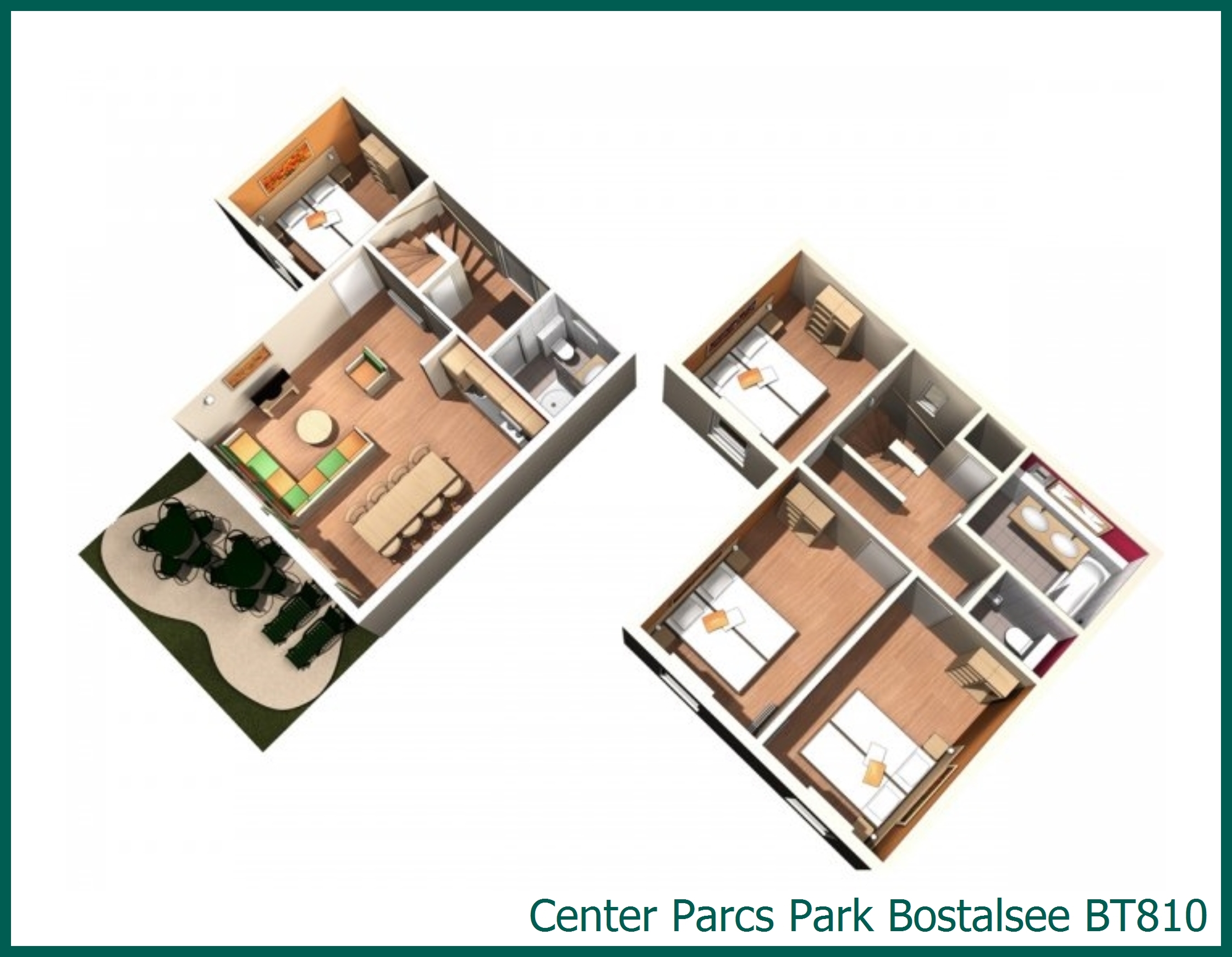 Comfort cottage BT810 in Park Bostalsee