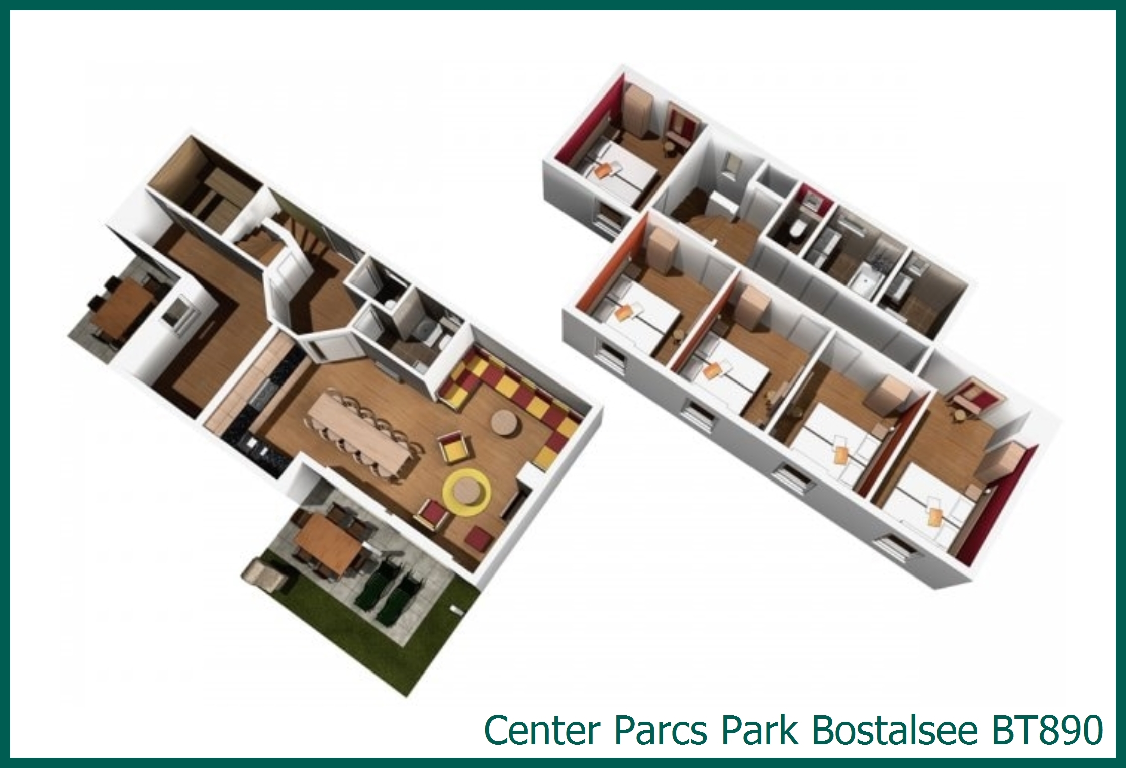 VIP cottage BT890 in Park Bostalsee