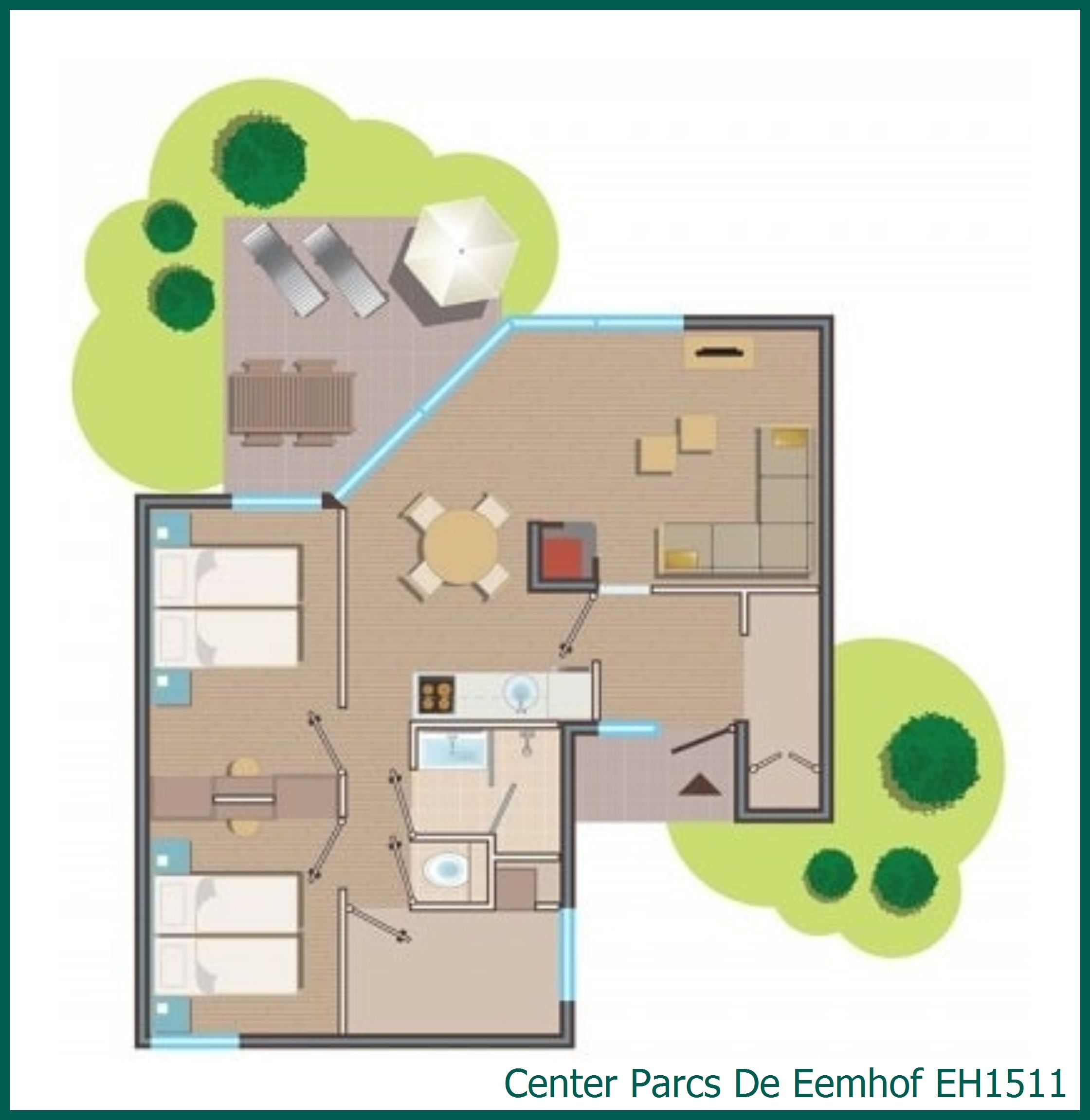 Comfort cottage EH1511 in De Eemhof