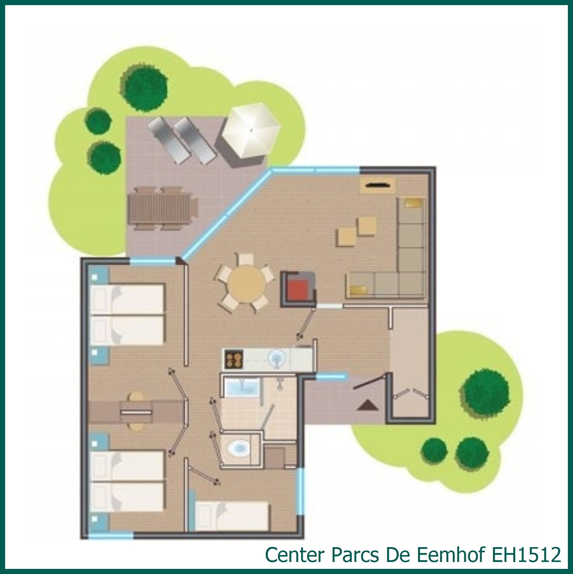 Comfort cottage EH1512 in De Eemhof