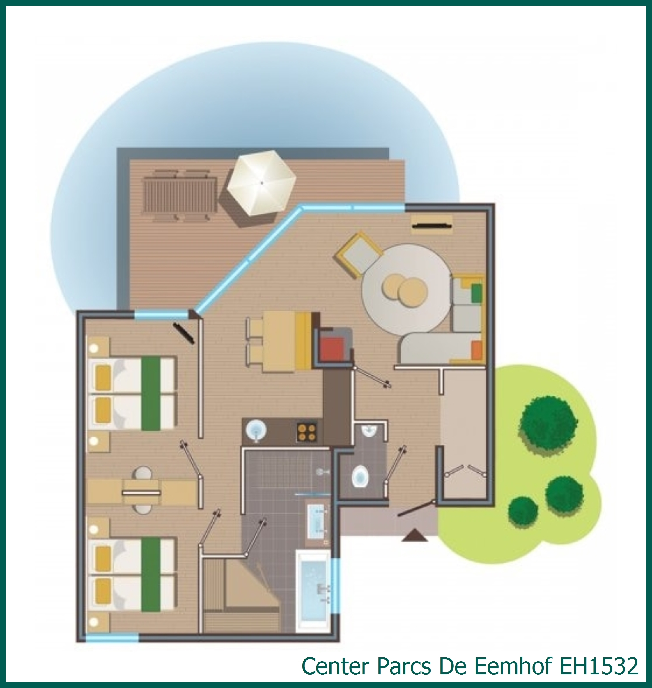 VIP cottage EH1532 in De Eemhof