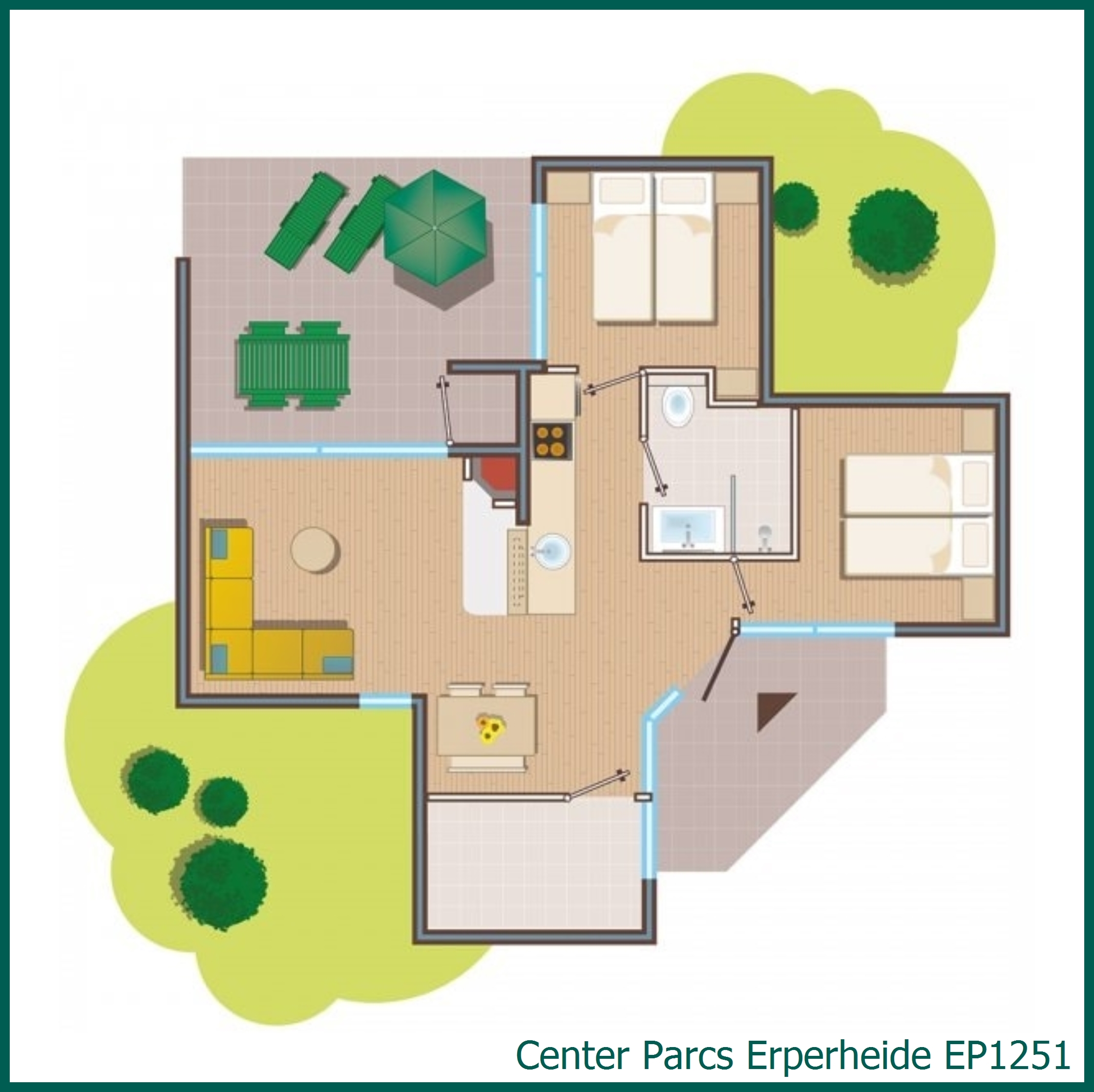 Comfort cottage EP1251 in Erperheide