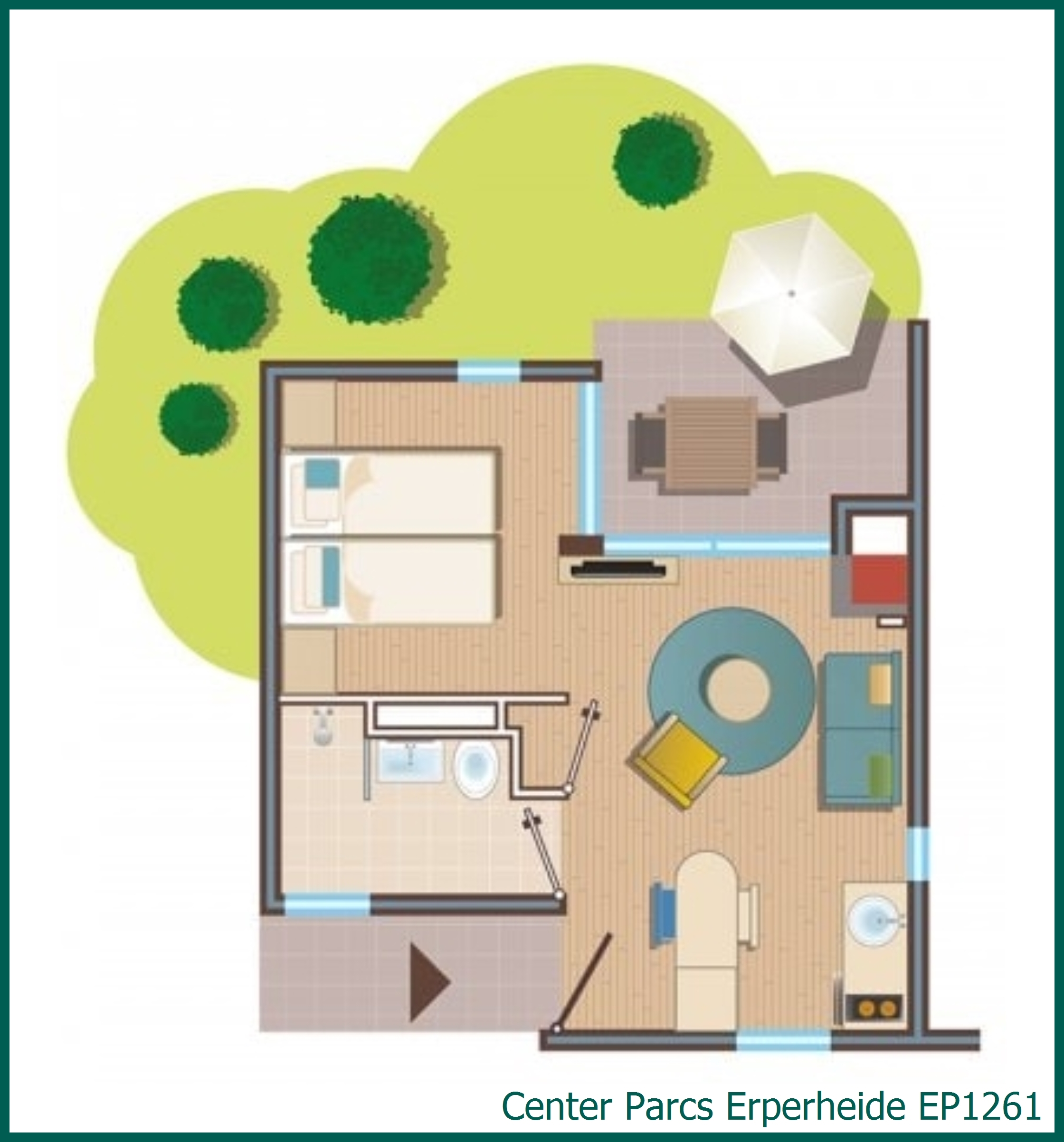 Premium Appartement EP1261 in Erperheide