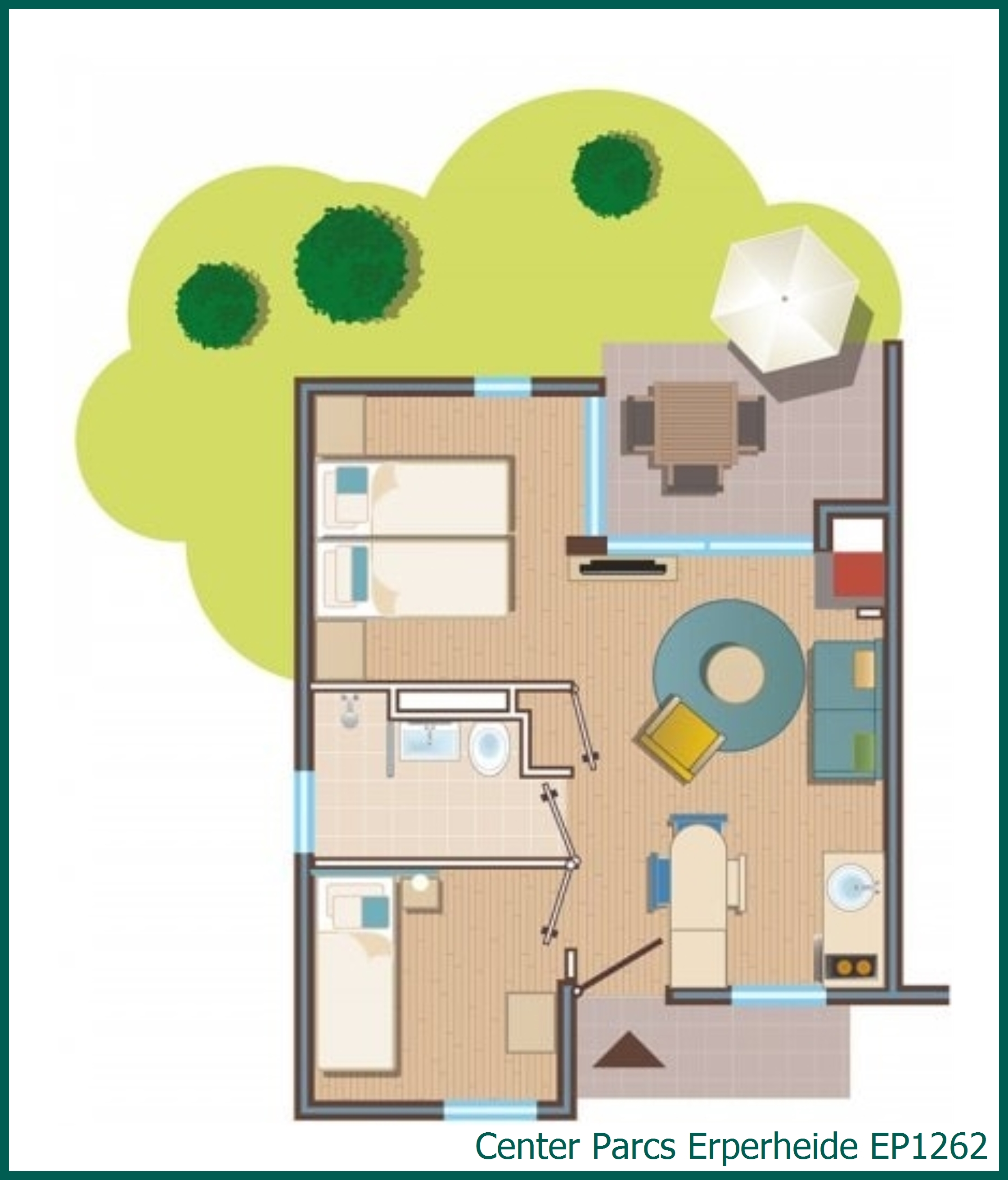 Premium Appartement EP1262 in Erperheide