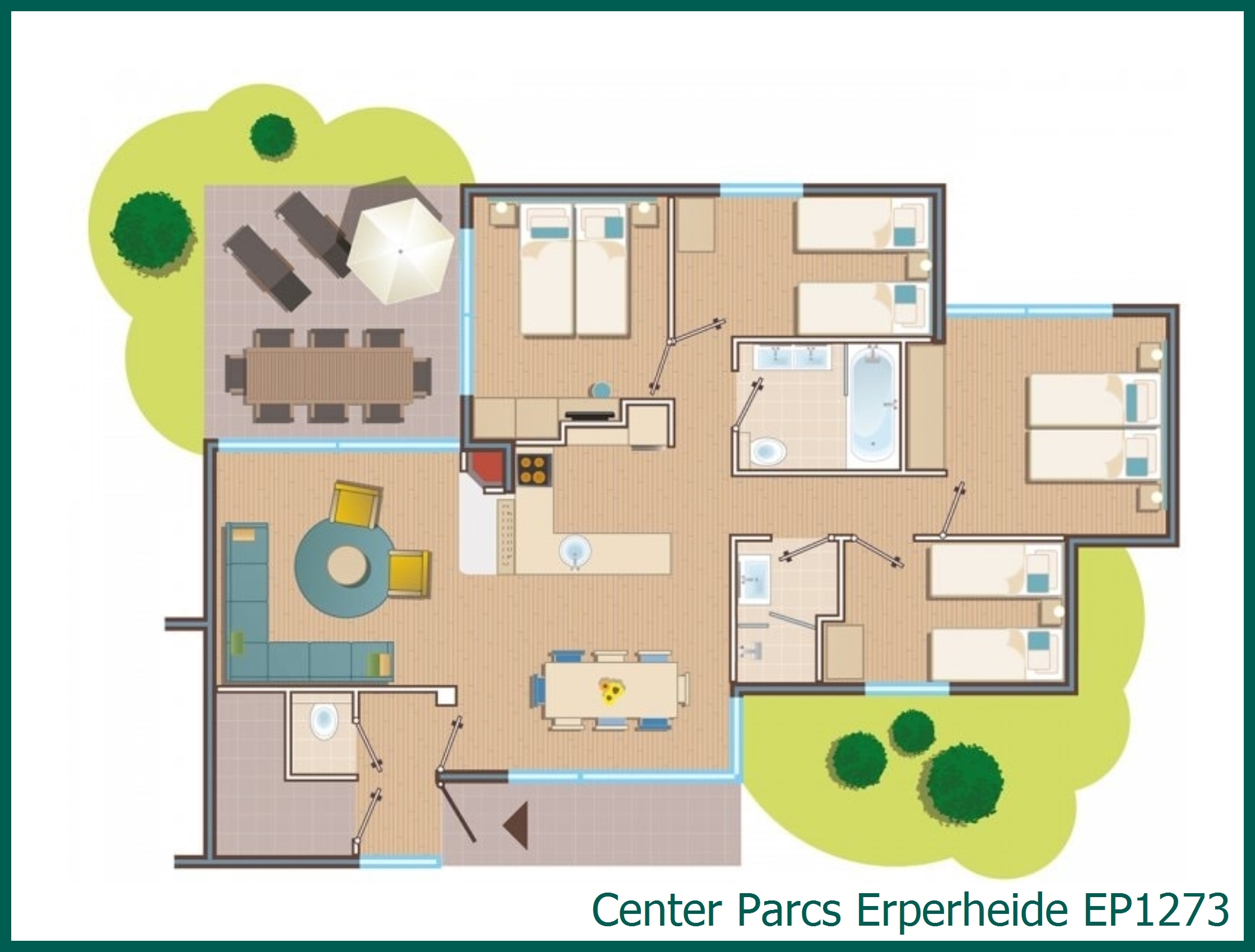 Premium cottage EP1273 in Erperheide