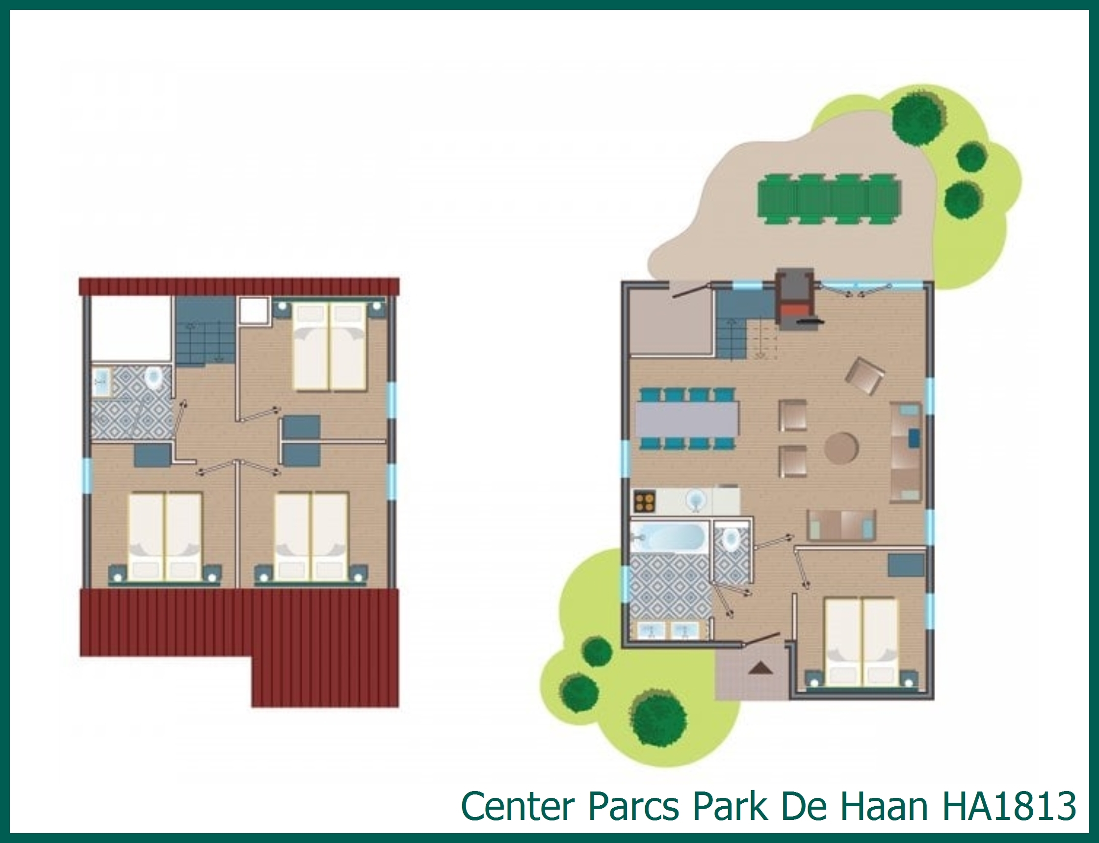 Comfort cottage HA1813 in Park De Haan