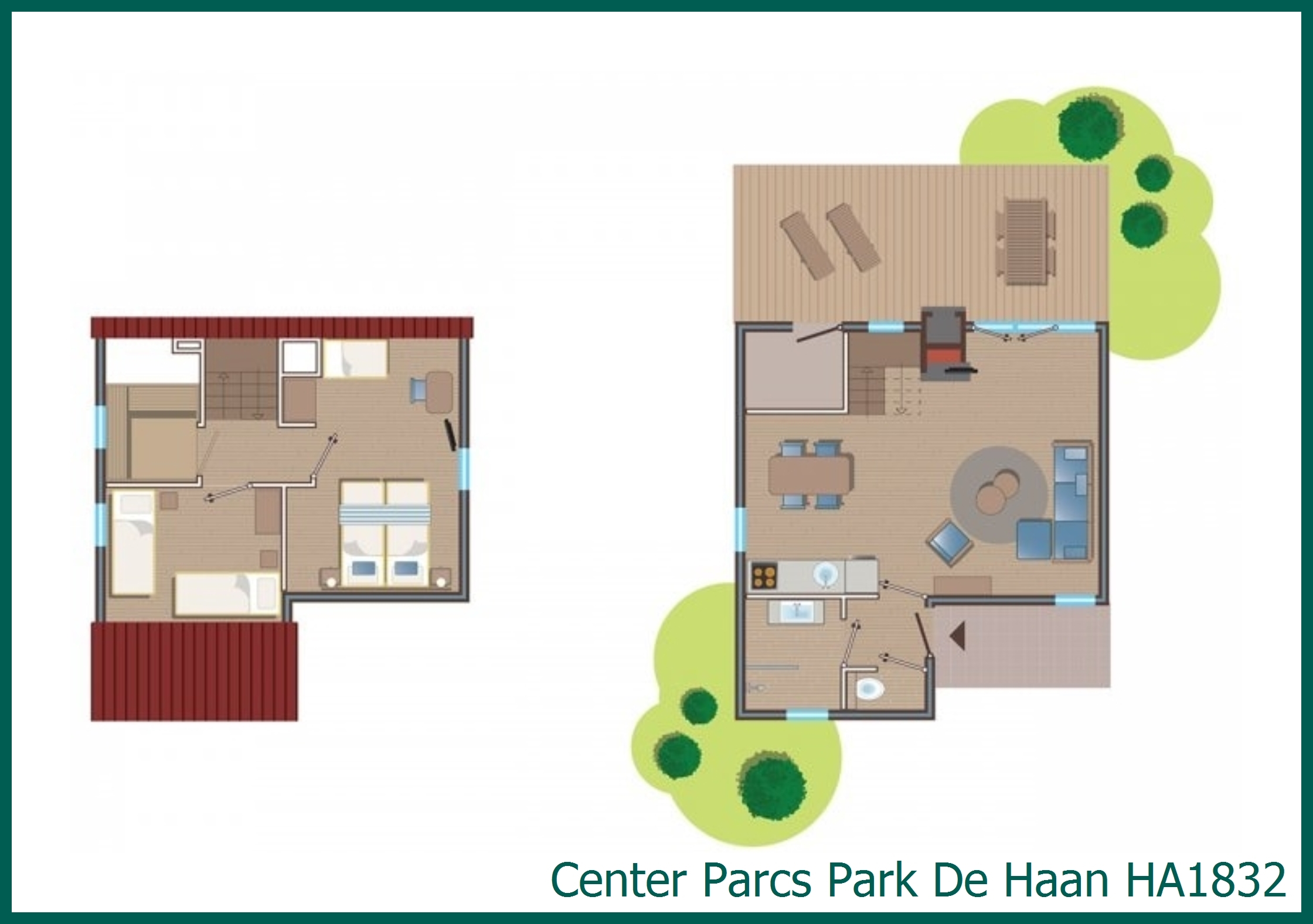 VIP cottage HA1832 in Park De Haan