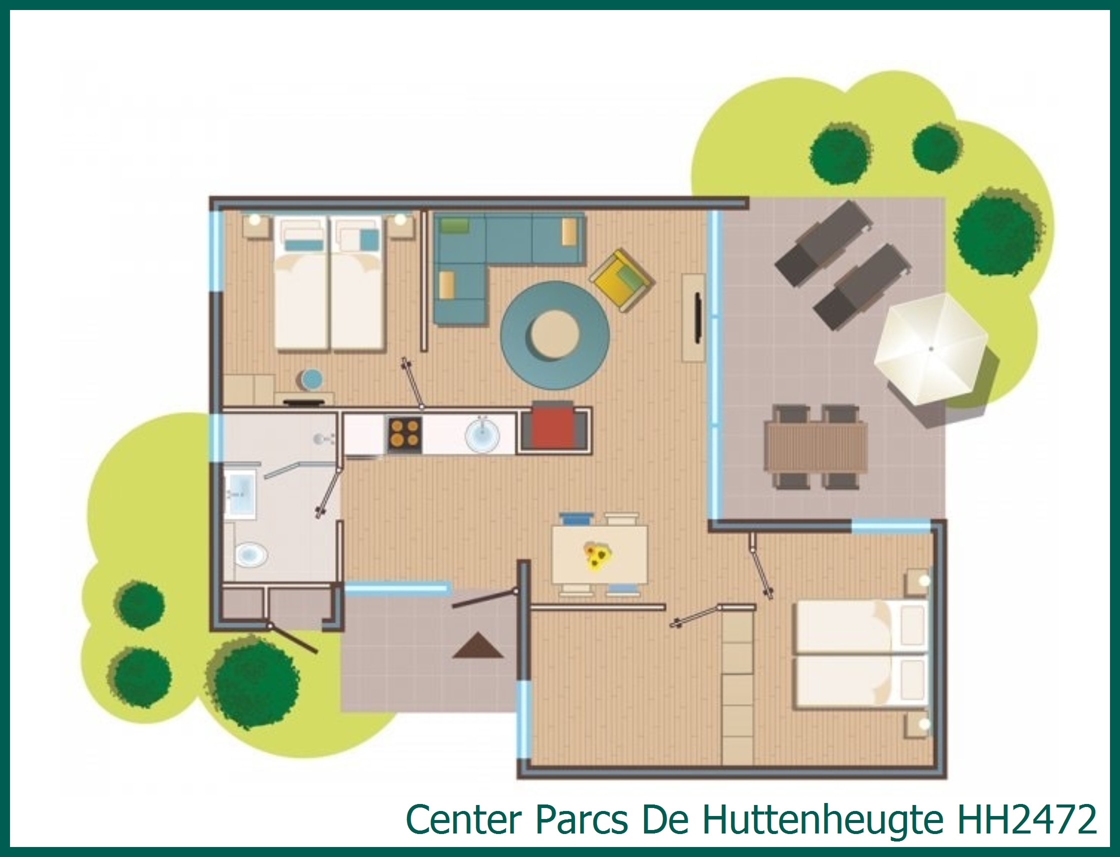 Premium cottage HH2472 in De Huttenheugte