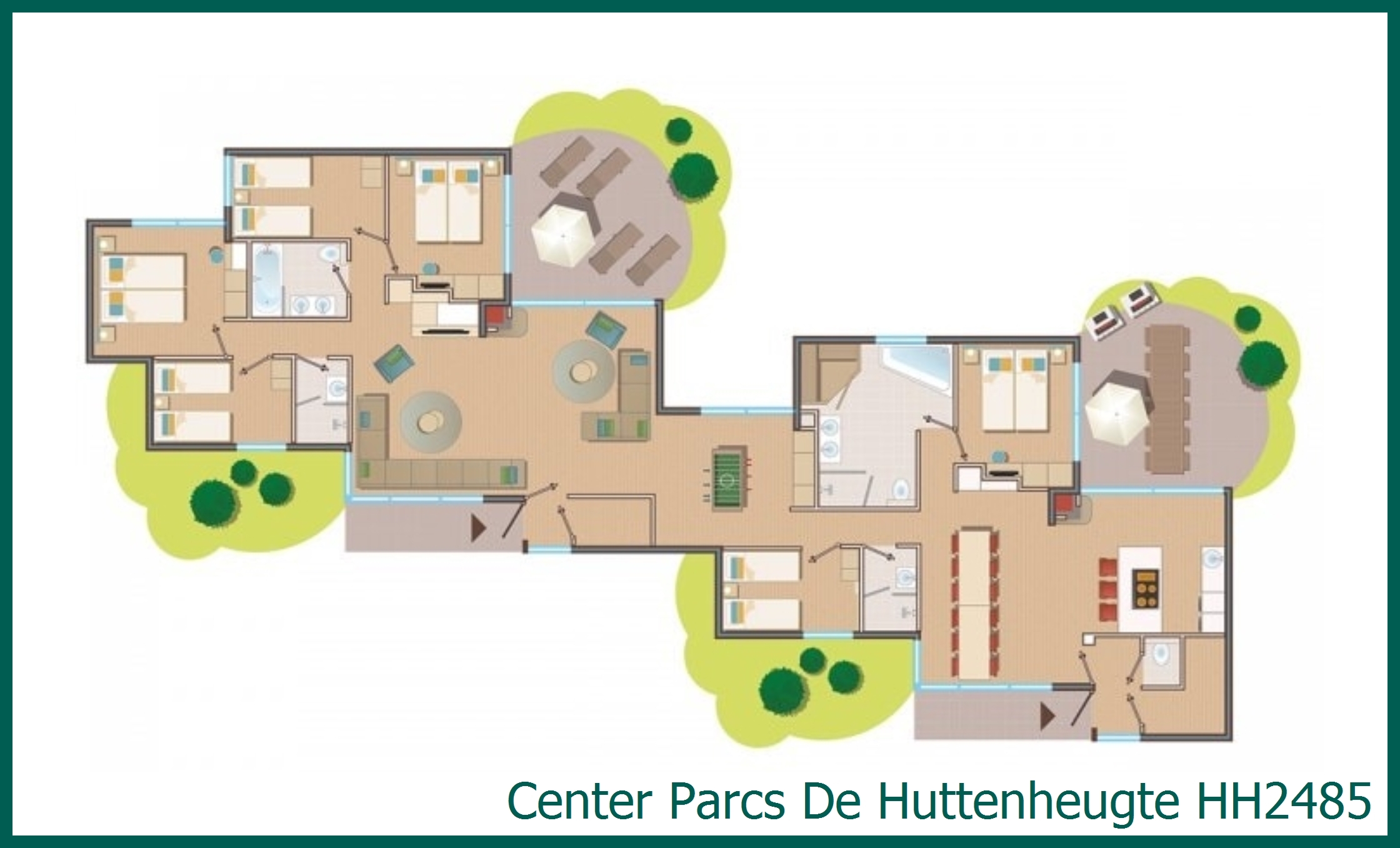 VIP cottage HH2485 in De Huttenheugte