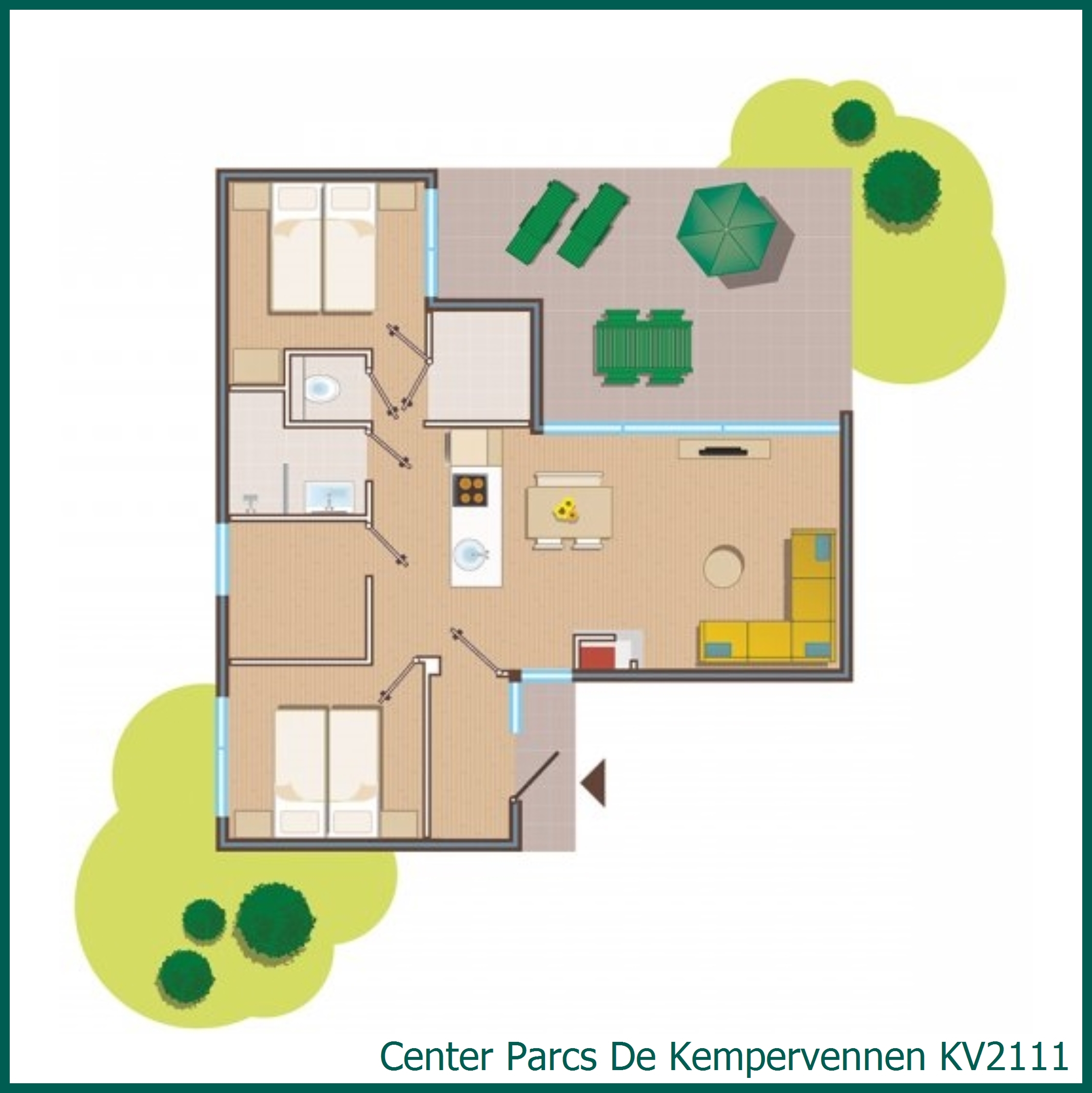 Comfort cottage KV2111 in De Kempervennen