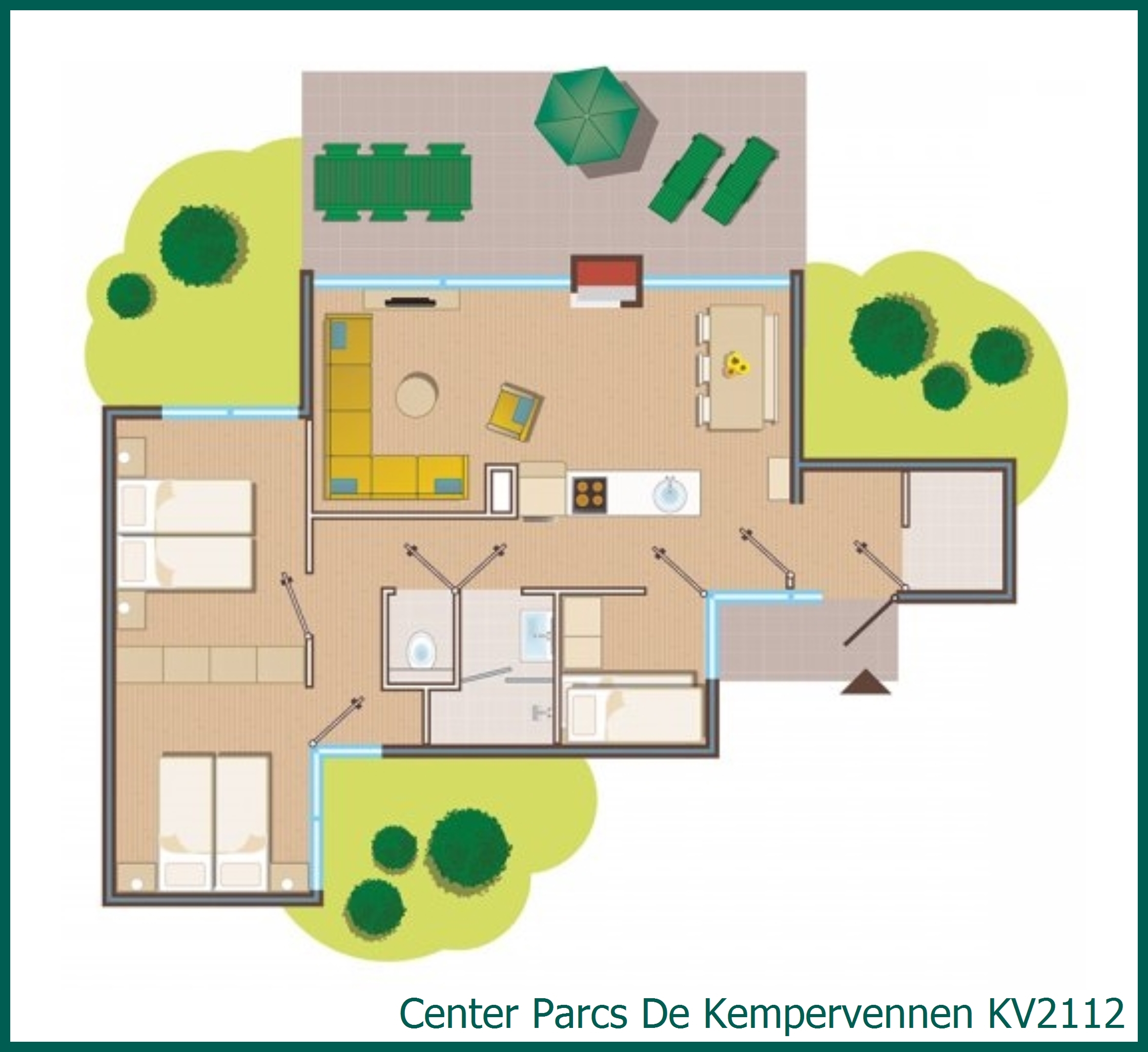 Comfort cottage KV2112 in De Kempervennen
