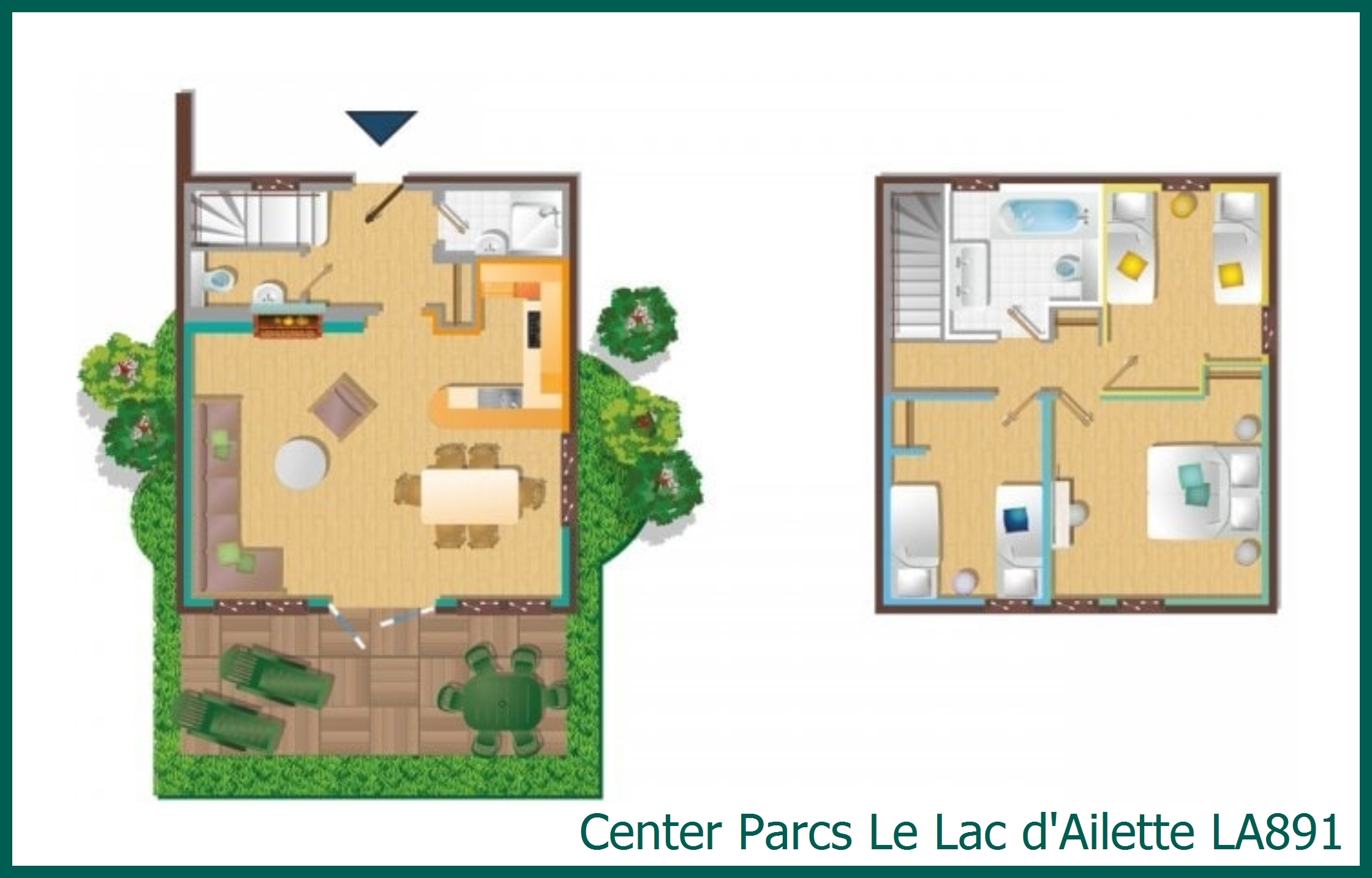 Comfort cottage LA891 in Le Lac d'Ailette