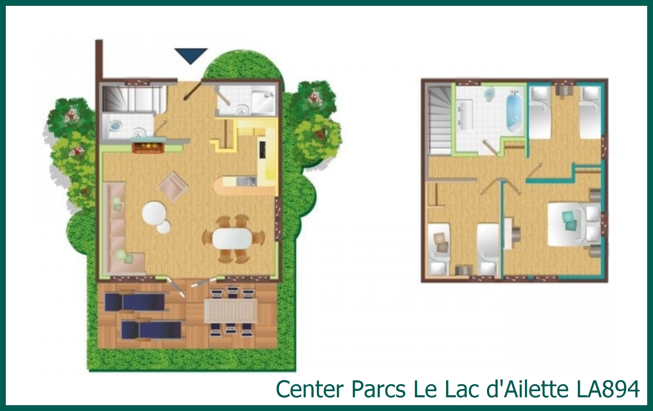 Premium cottage LA894 in Le Lac d'Ailette