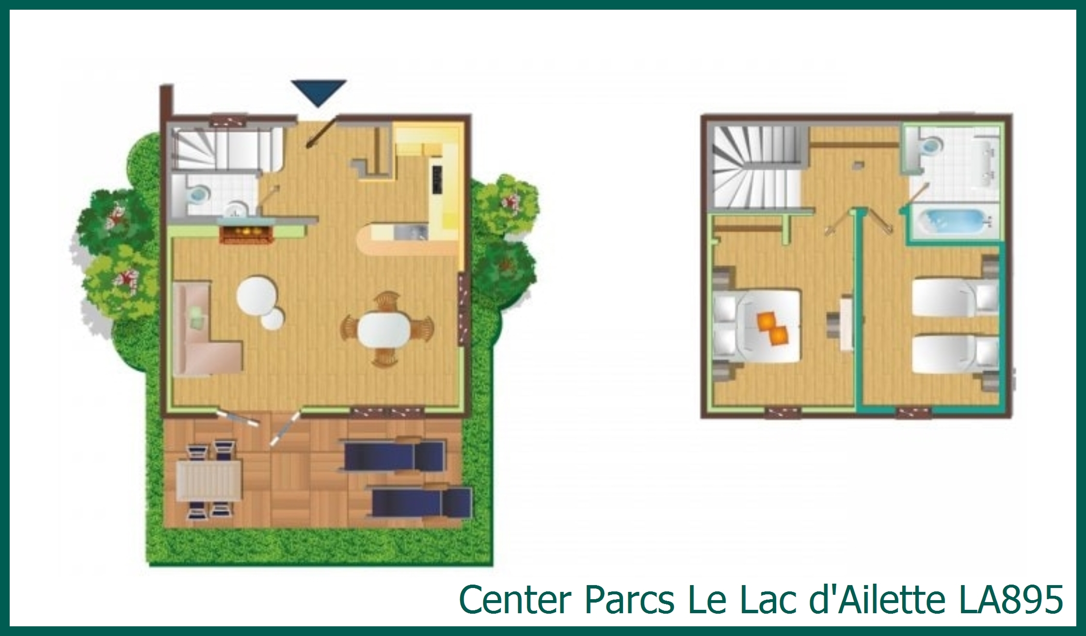 Premium cottage LA895 in Le Lac d'Ailette