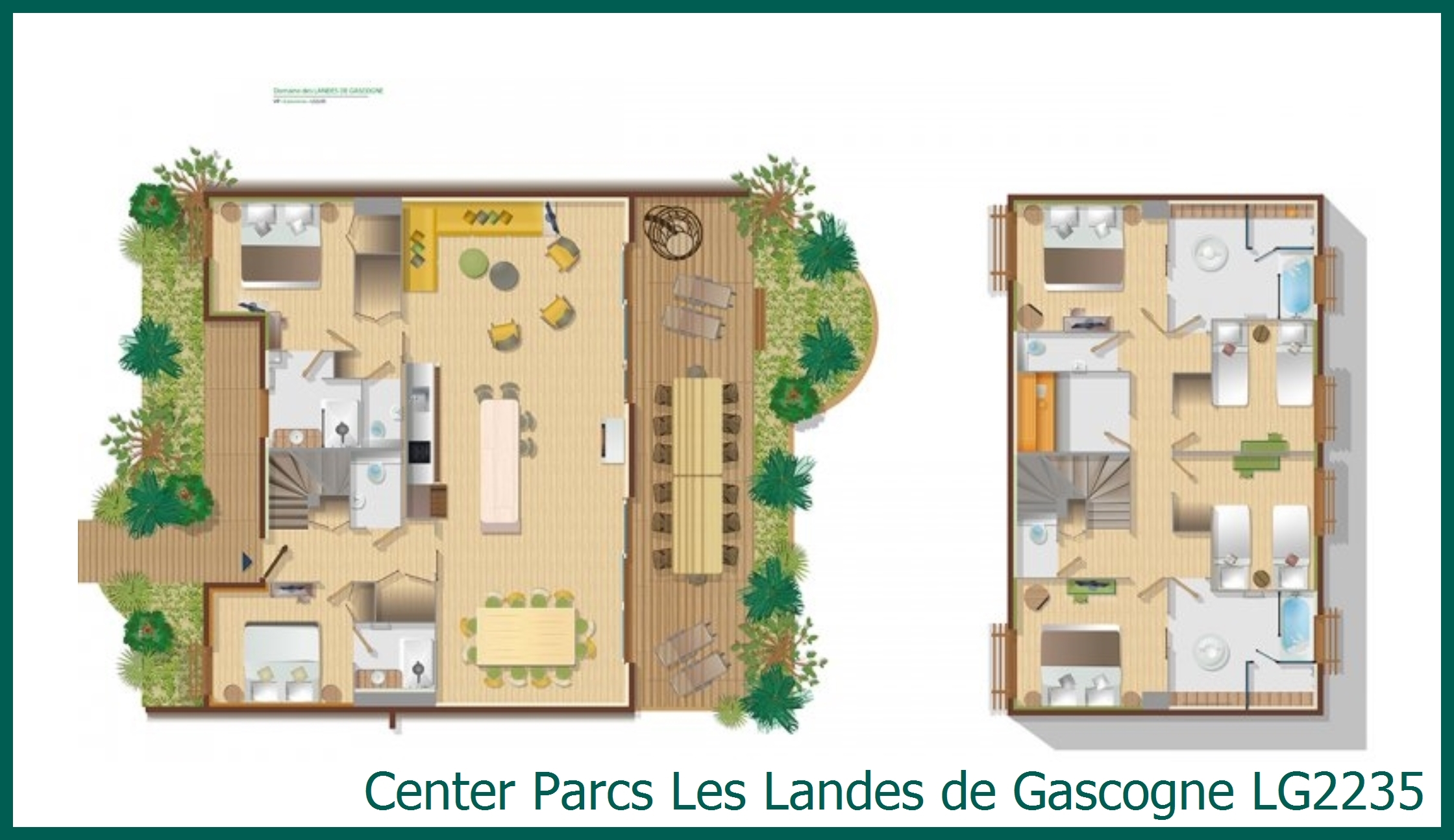 VIP cottage LG2235 in Les Landes de Gascogne
