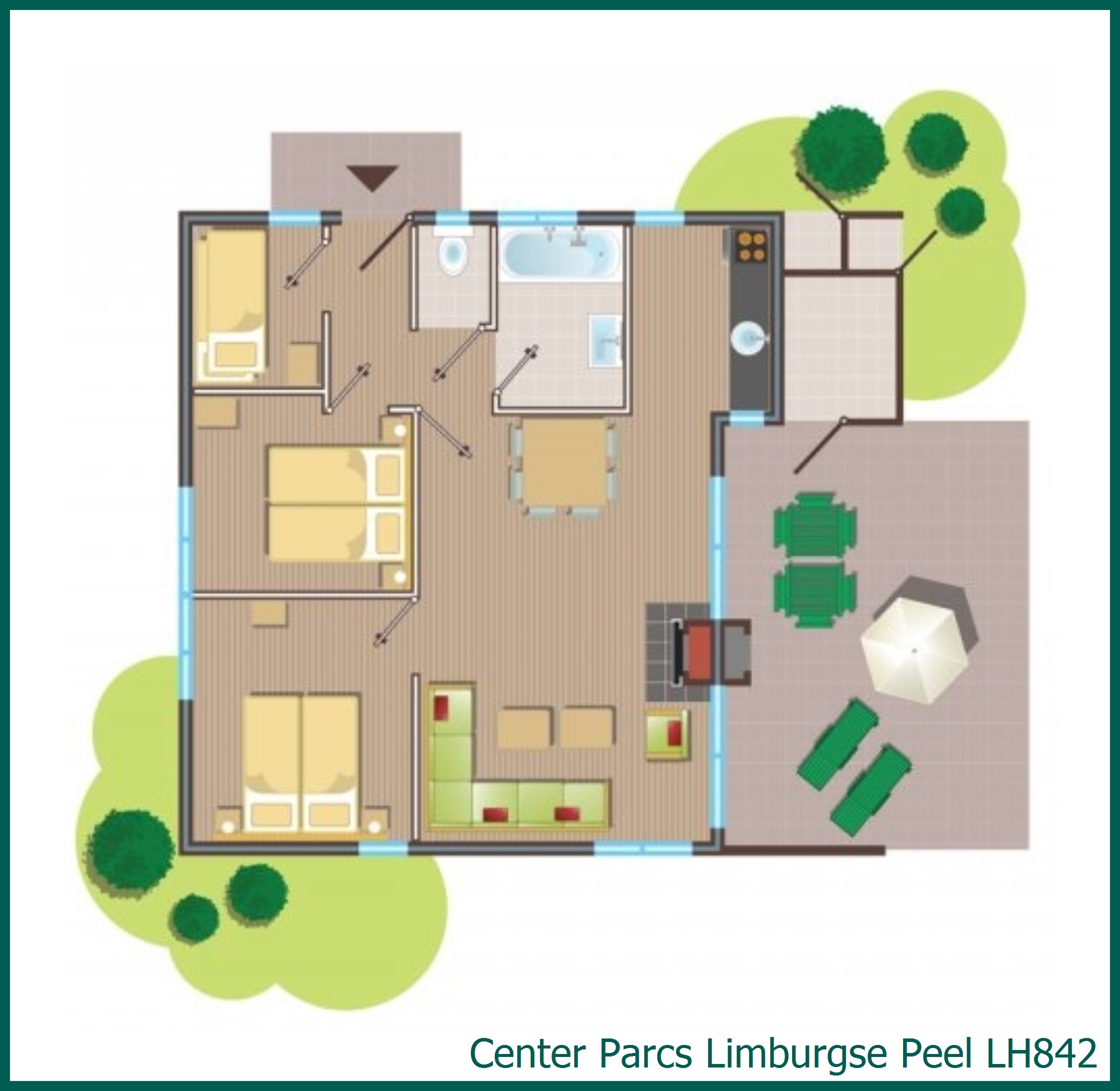 Comfort cottage LH842 in Limburgse Peel
