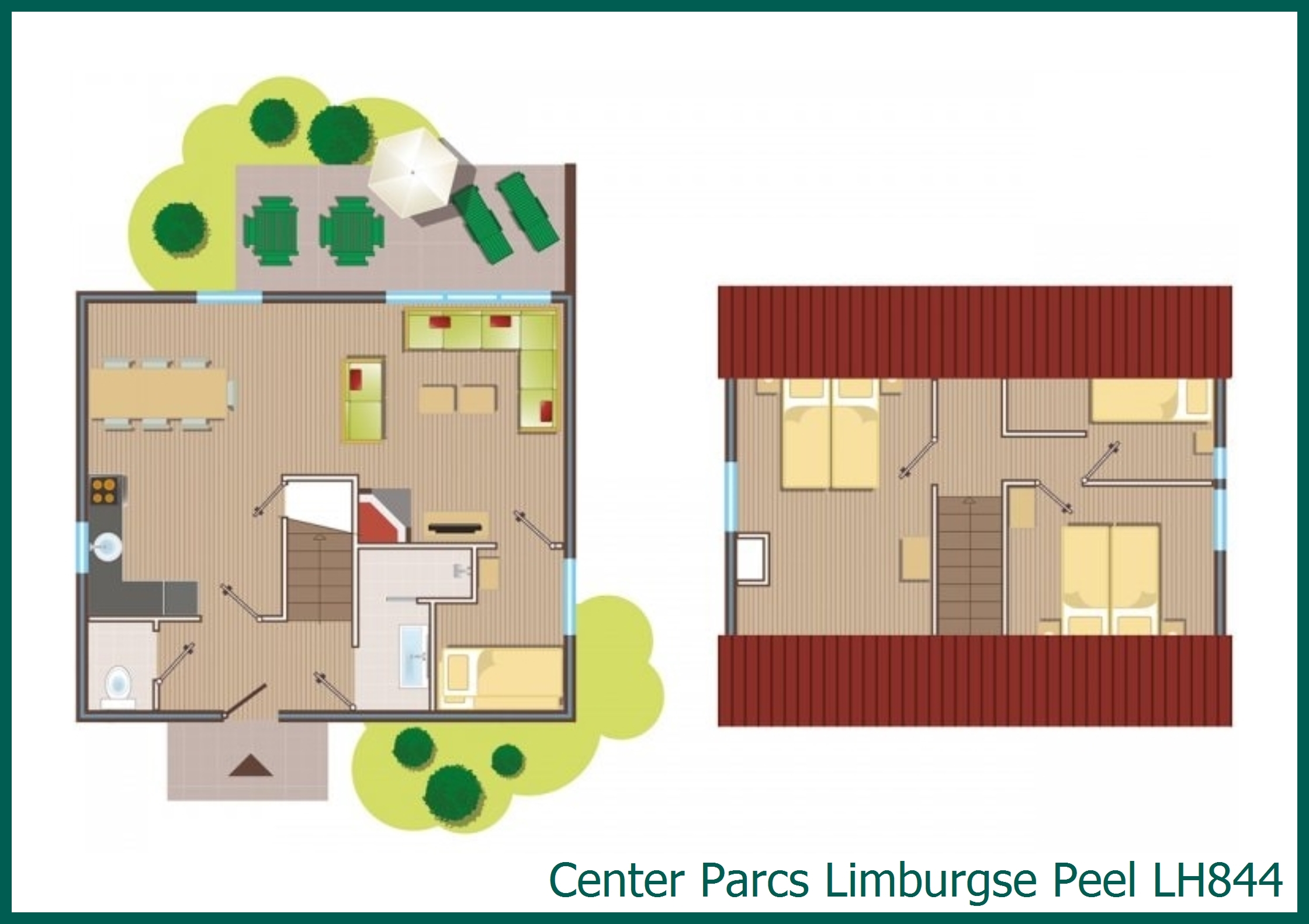 Comfort cottage LH844 in Limburgse Peel
