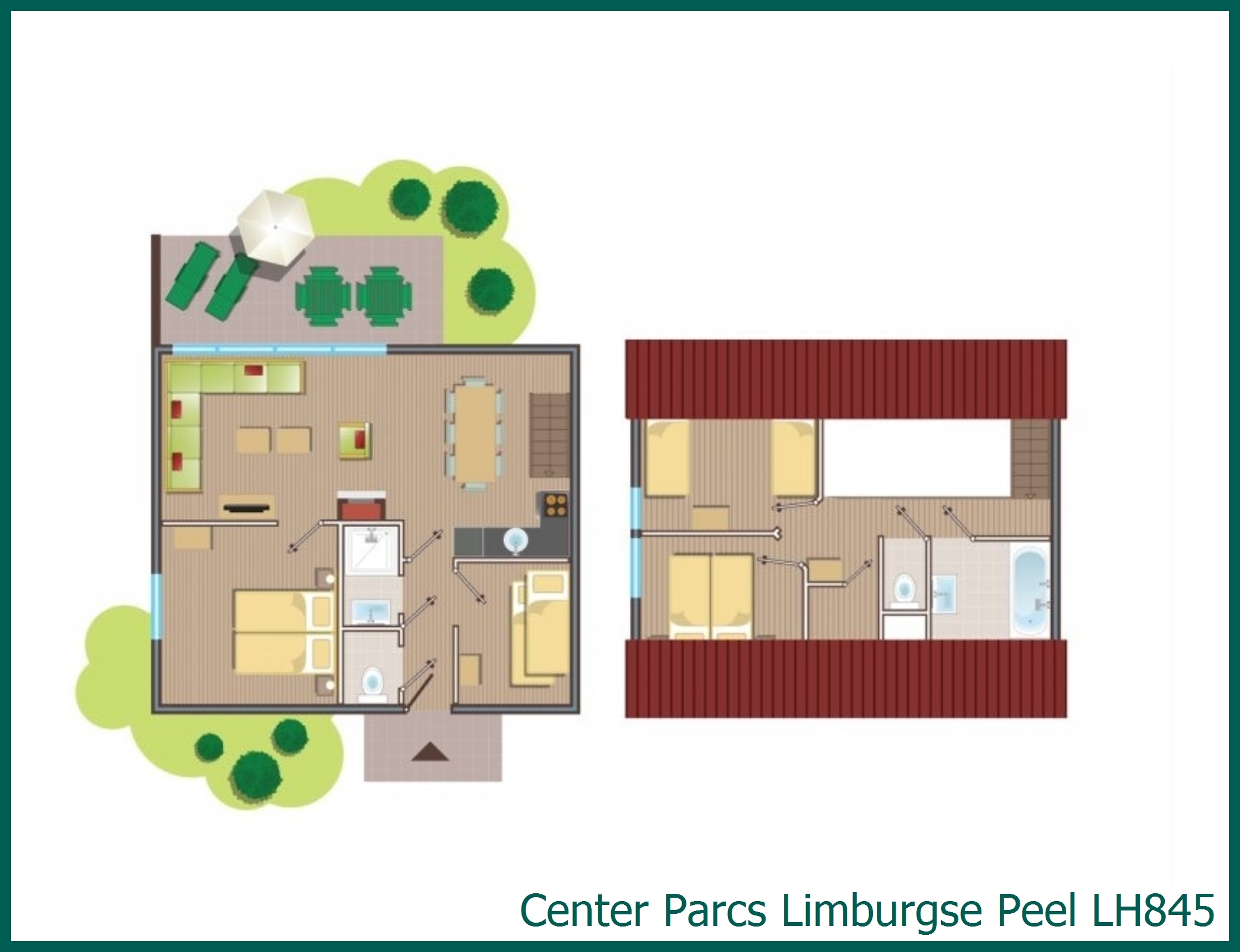 Comfort cottage LH845 in Limburgse Peel
