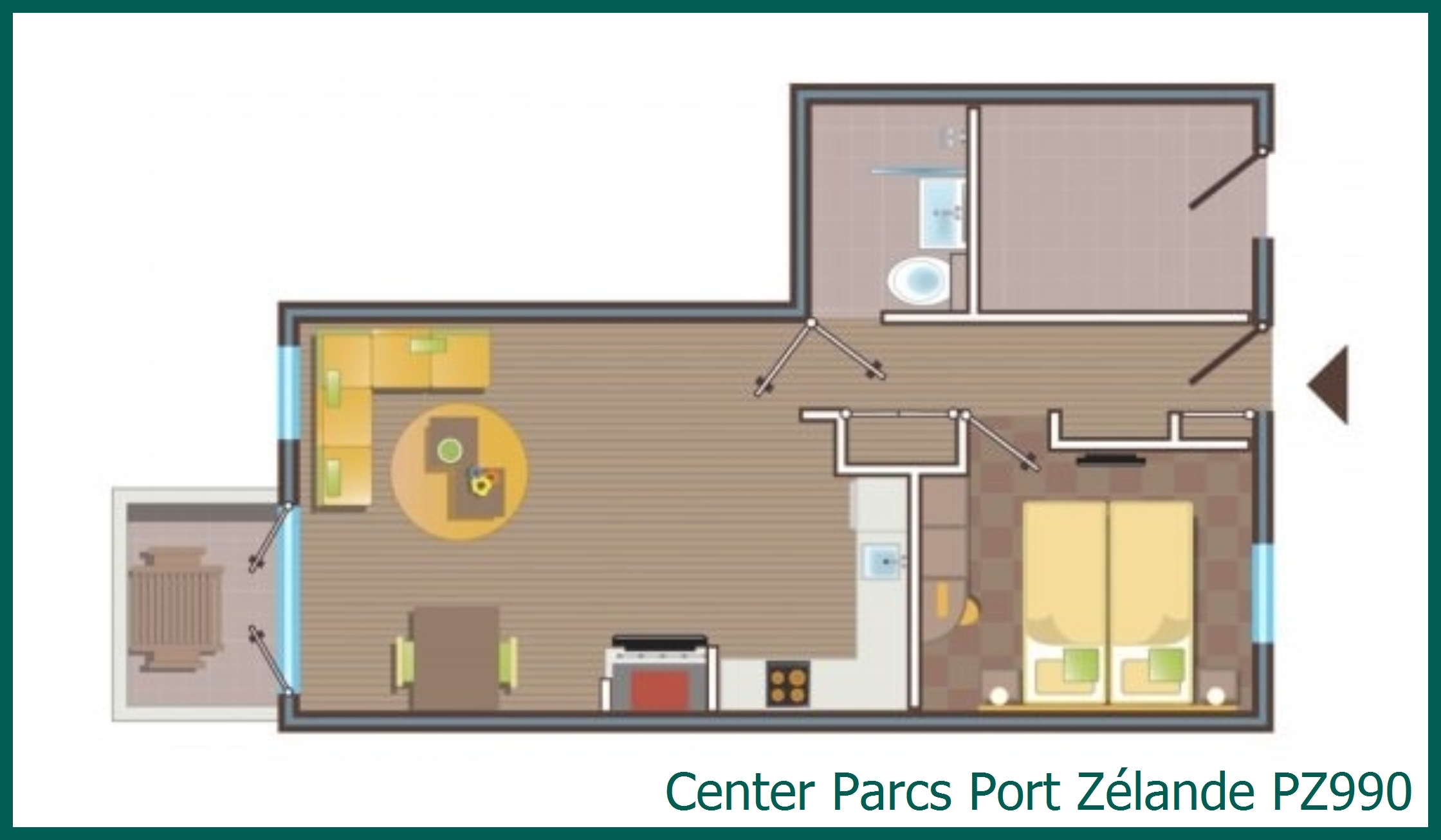 Premium Appartement PZ990 in Port Zélande