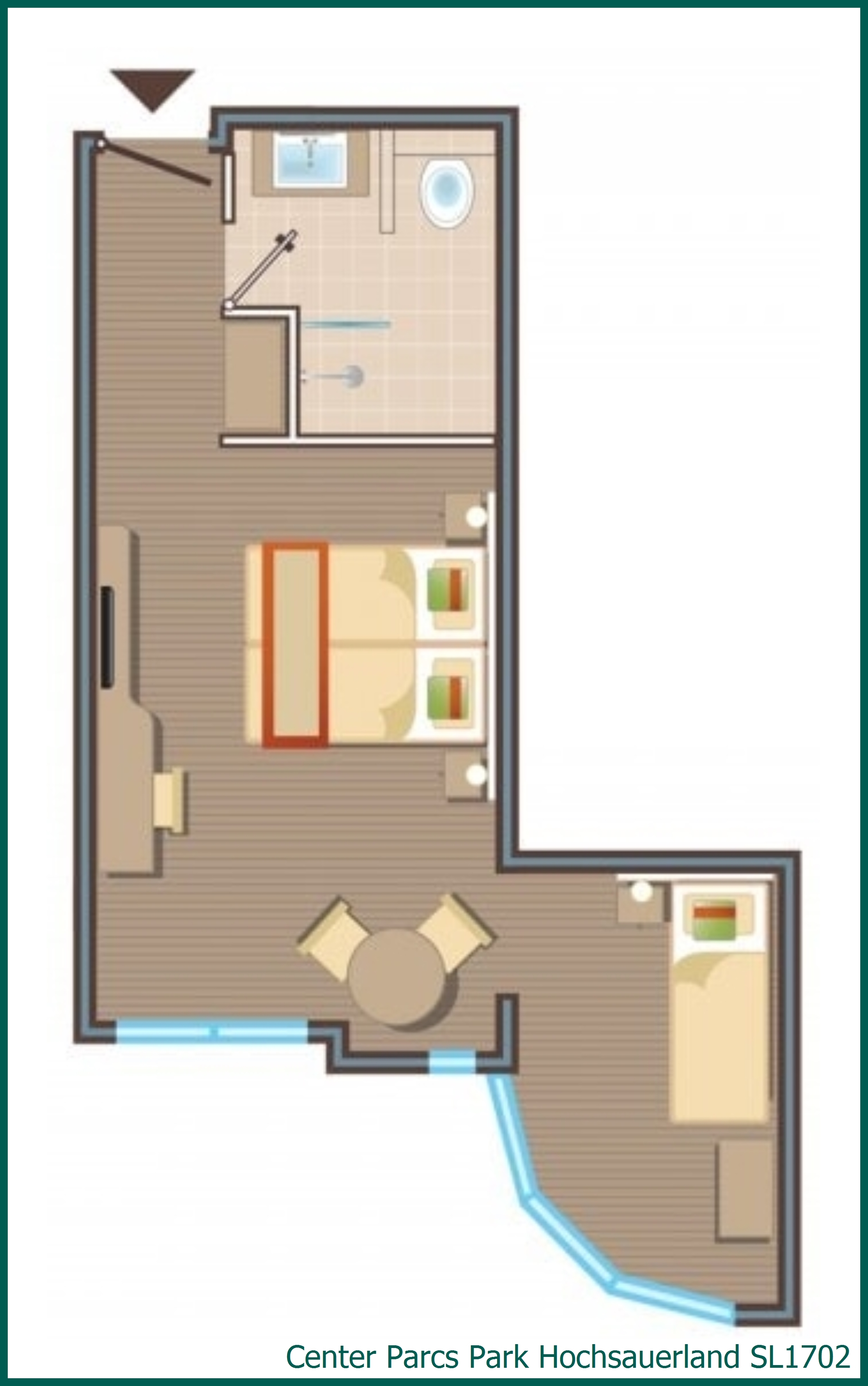 Hotel Hotelkamer SL1702 in Park Hochsauerland