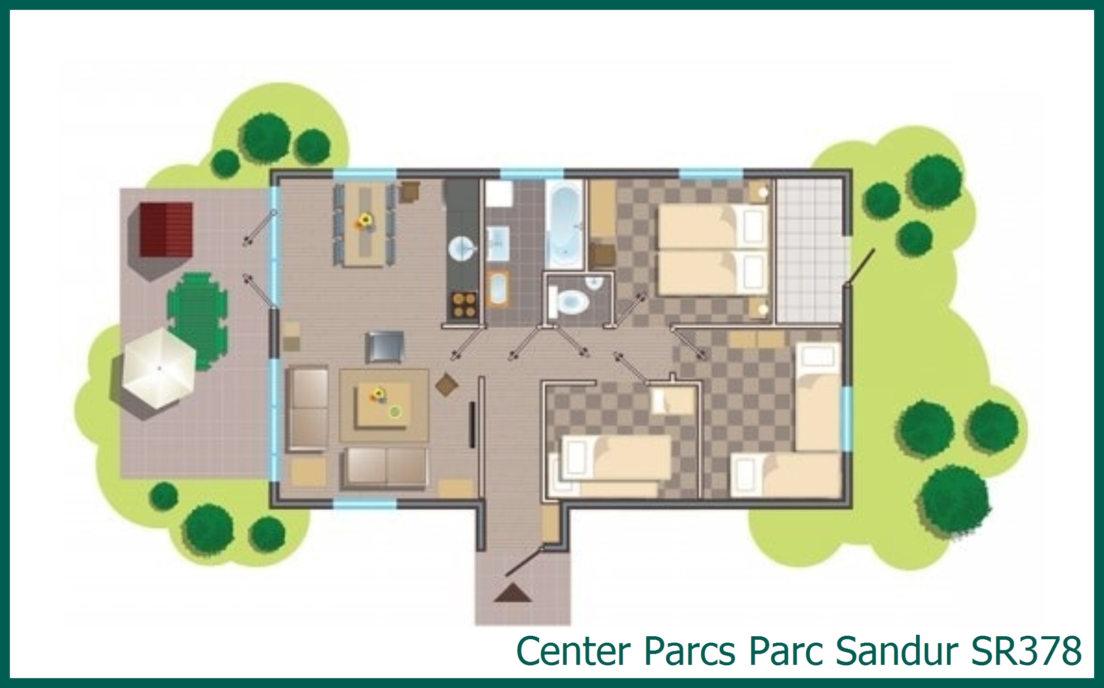 Comfort Kindercottage SR378 in Parc Sandur