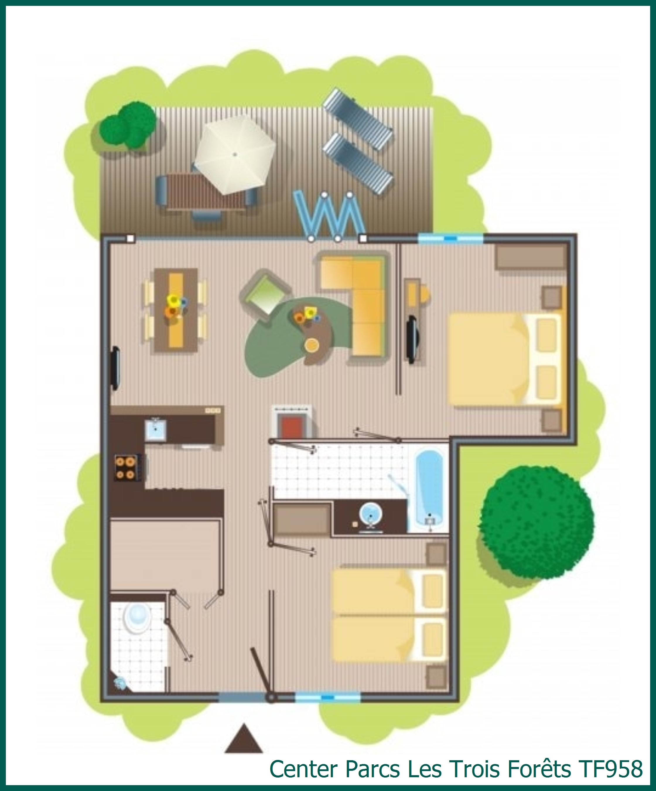 Premium cottage TF958 in Les Trois Forêts