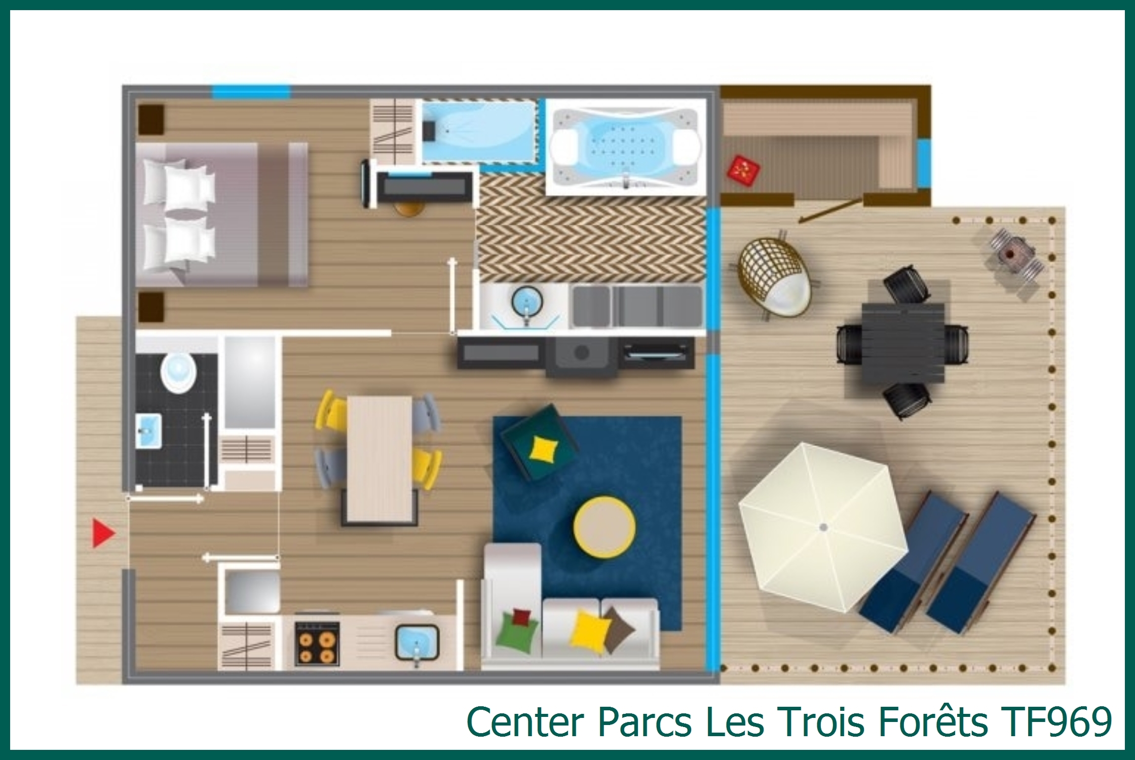 Exclusive cottage TF969 in Les Trois Forêts