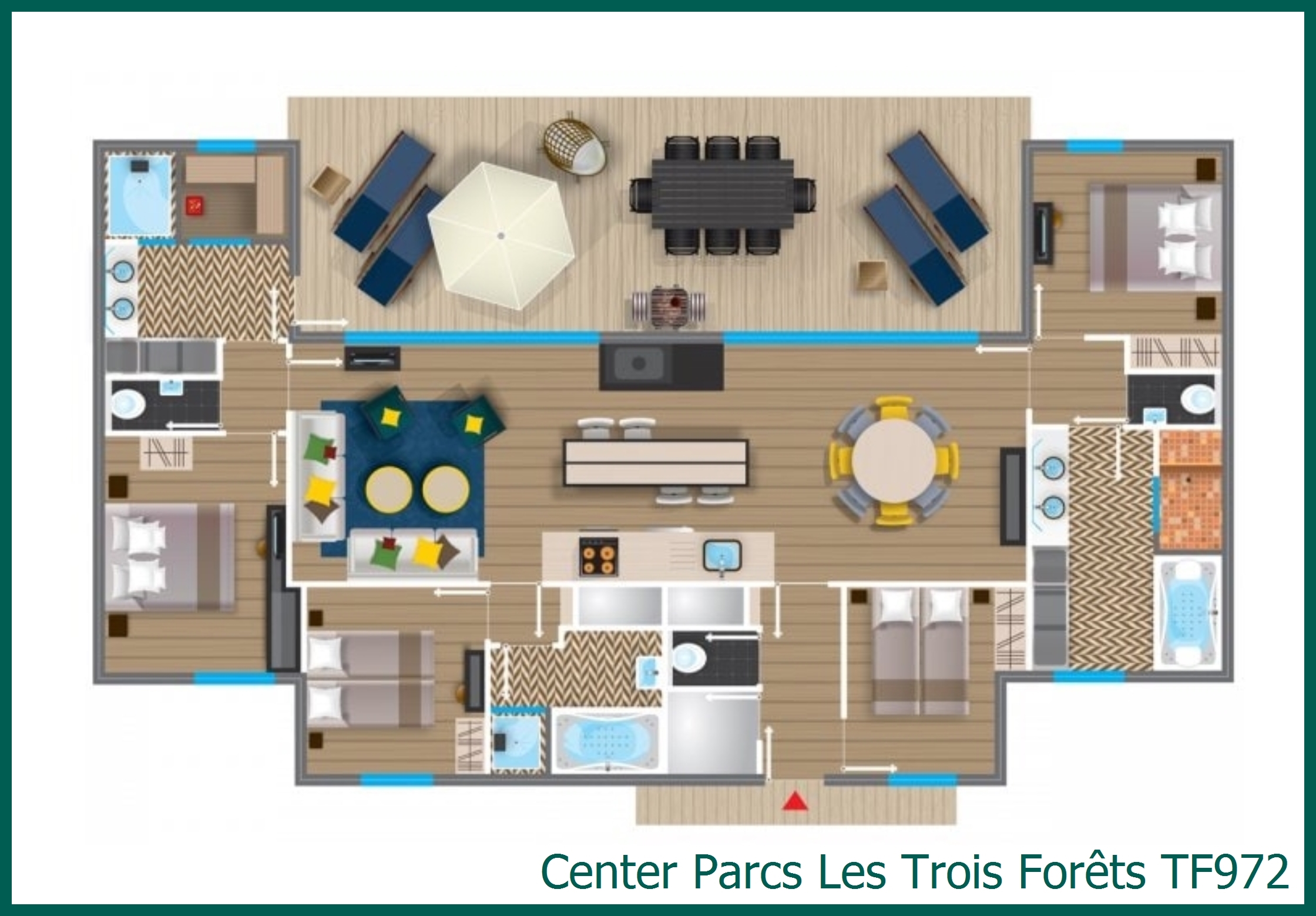 Exclusive cottage TF972 in Les Trois Forêts