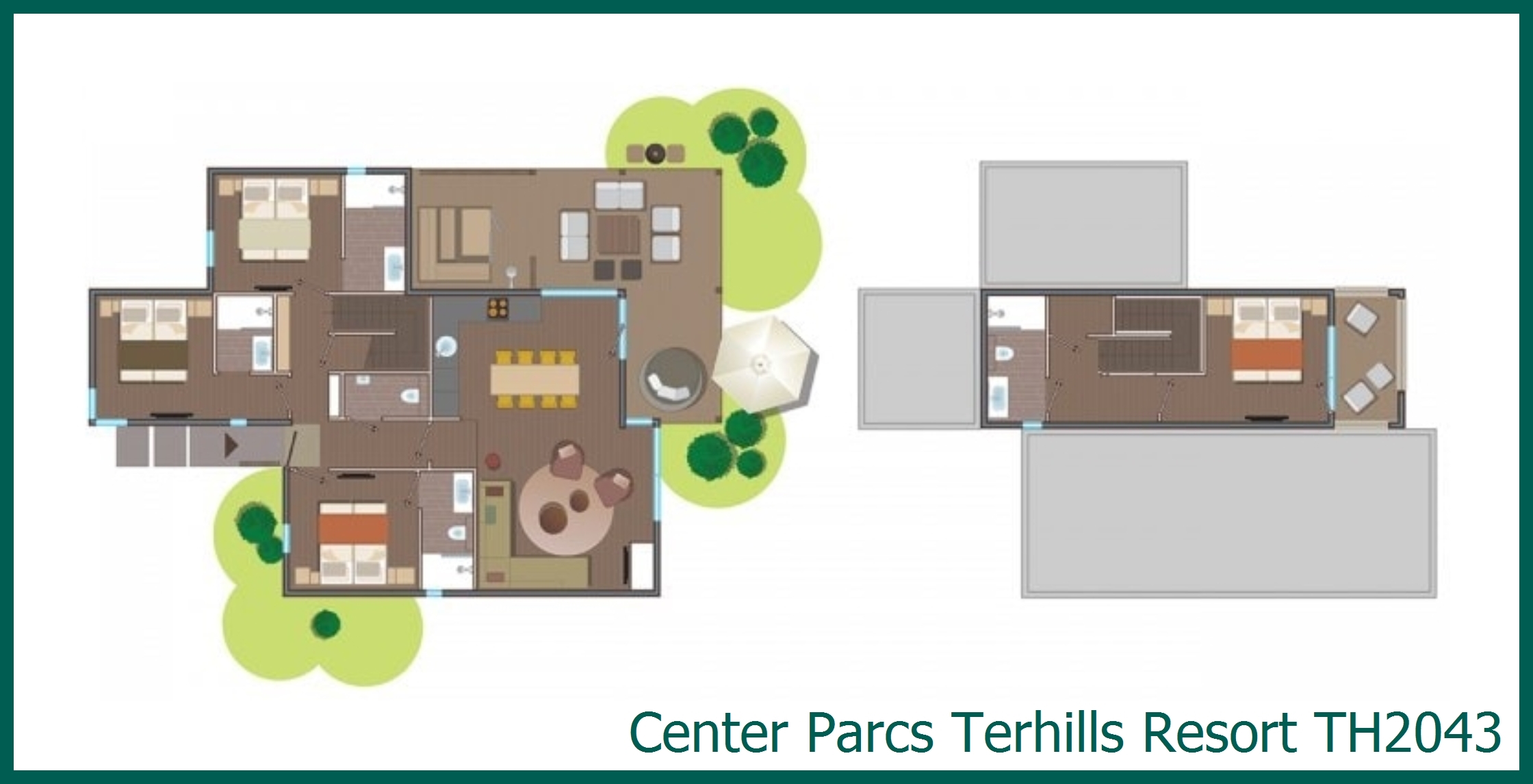 Exclusive Lakeside cottage TH2043 in Terhills Resort