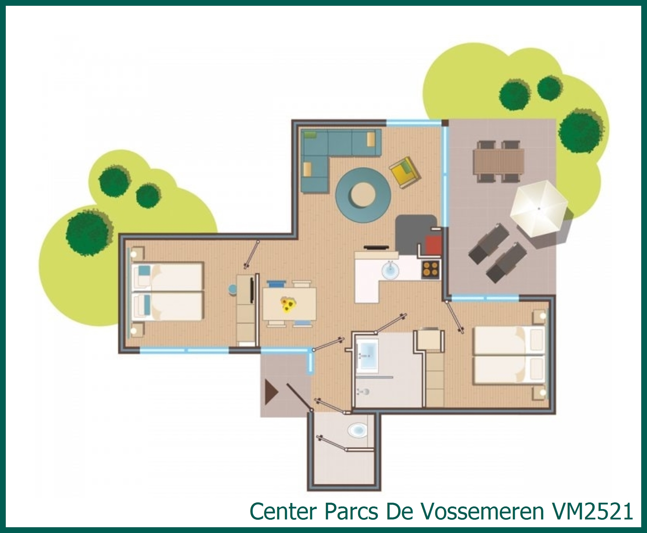 Premium cottage VM2521 in De Vossemeren