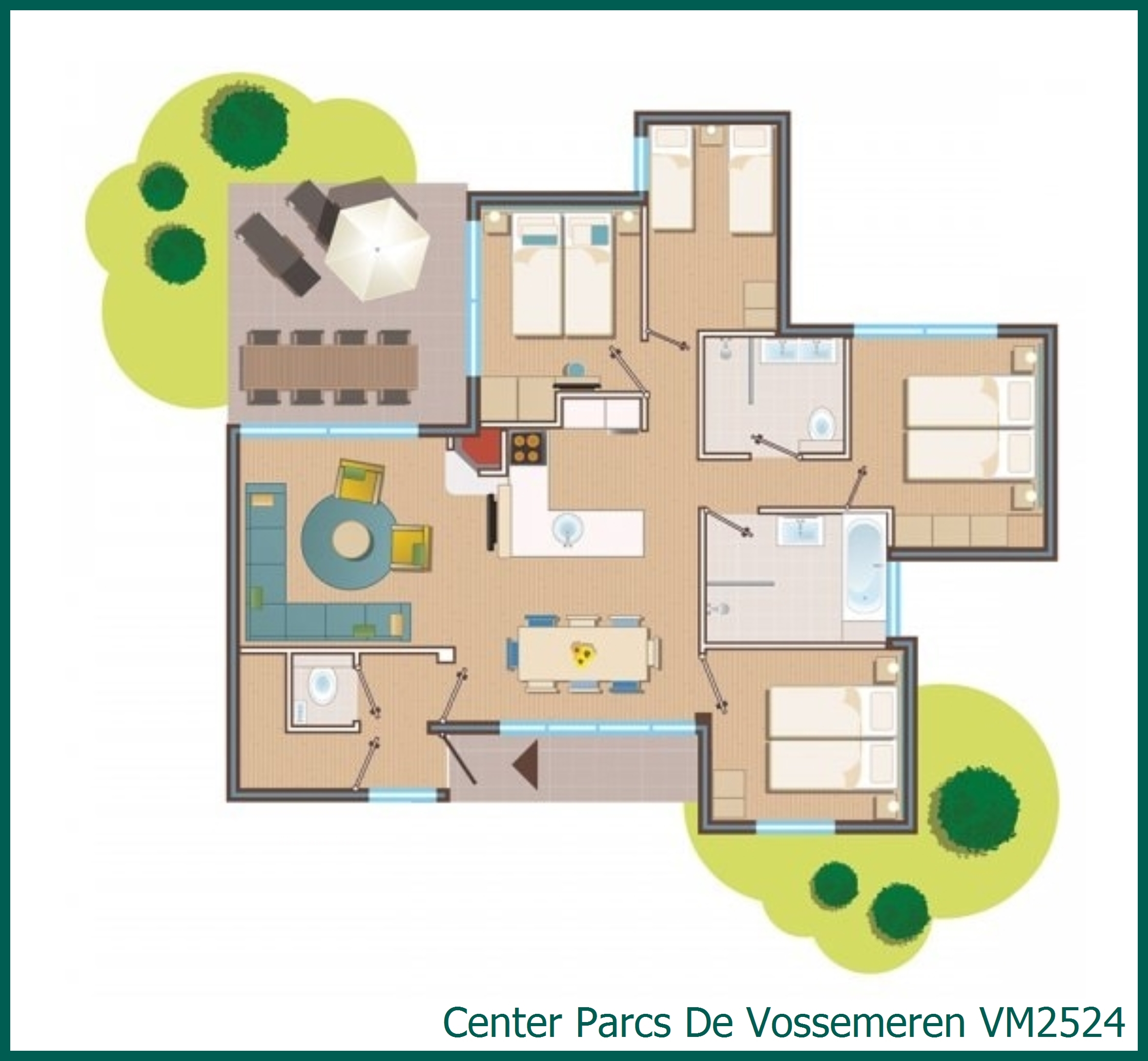 Premium cottage VM2524 in De Vossemeren