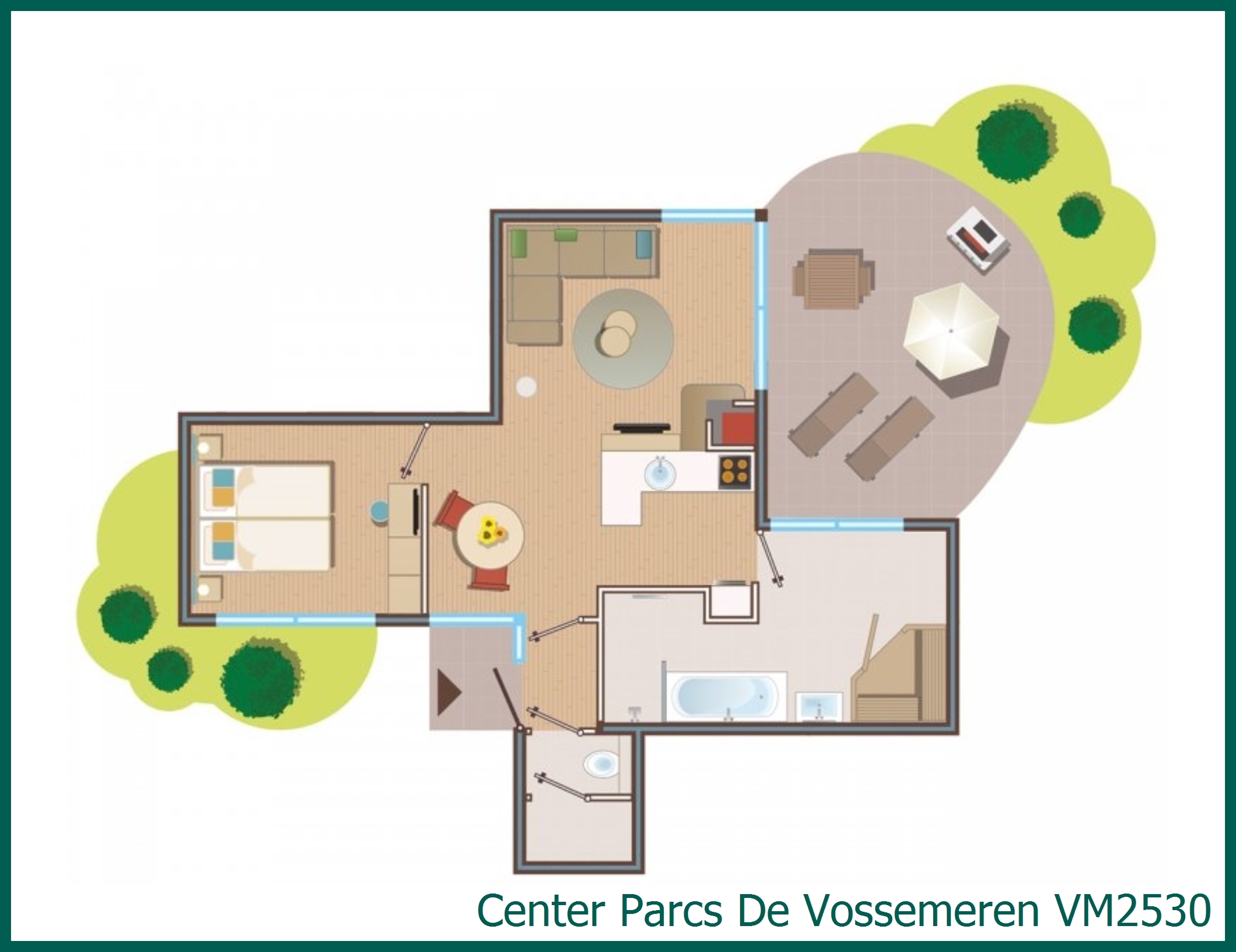 VIP cottage VM2530 in De Vossemeren