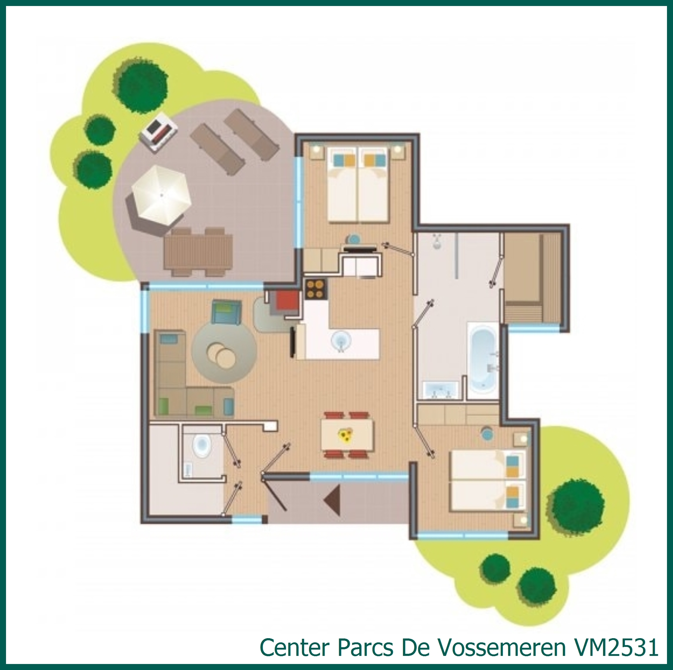 VIP cottage VM2531 in De Vossemeren