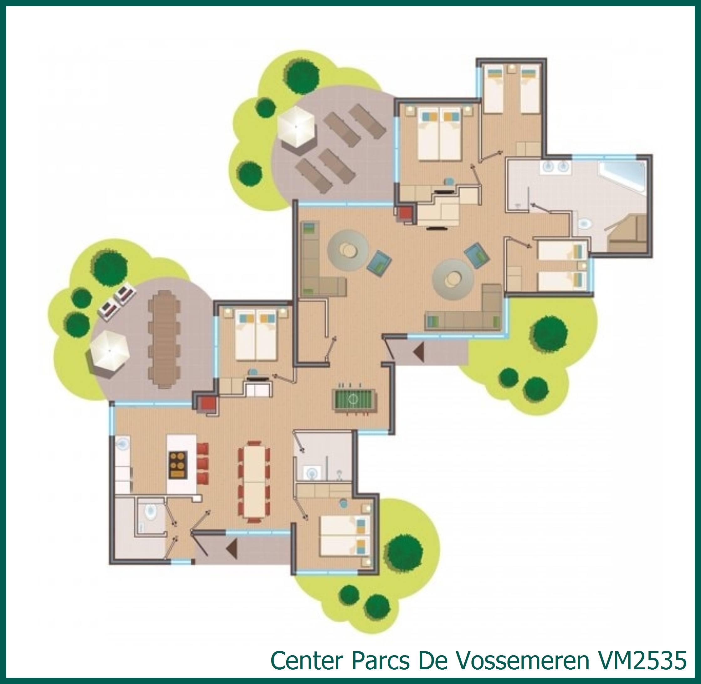 VIP cottage VM2535 in De Vossemeren