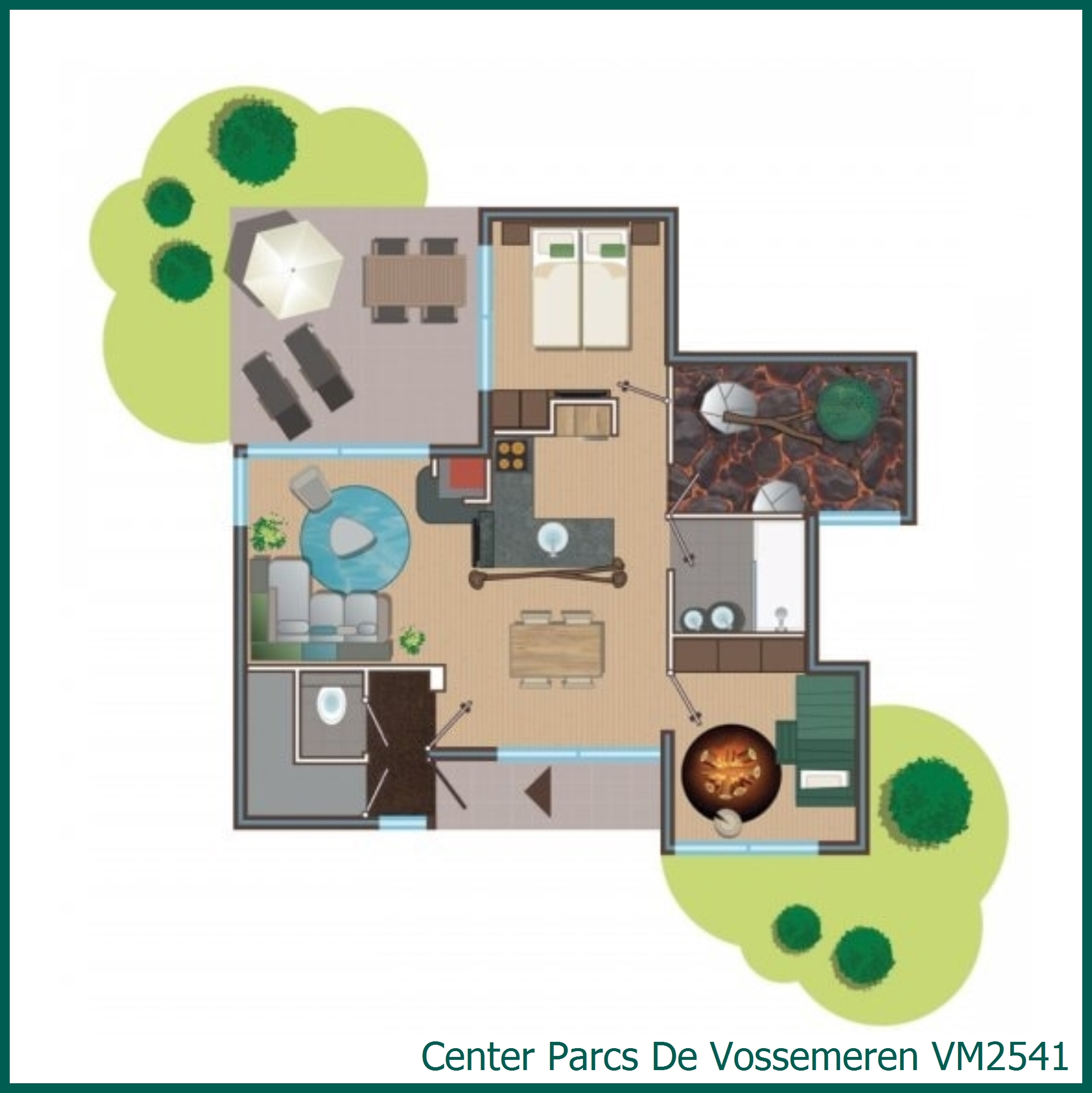 Wonders of Nature cottage VM2541 in De Vossemeren